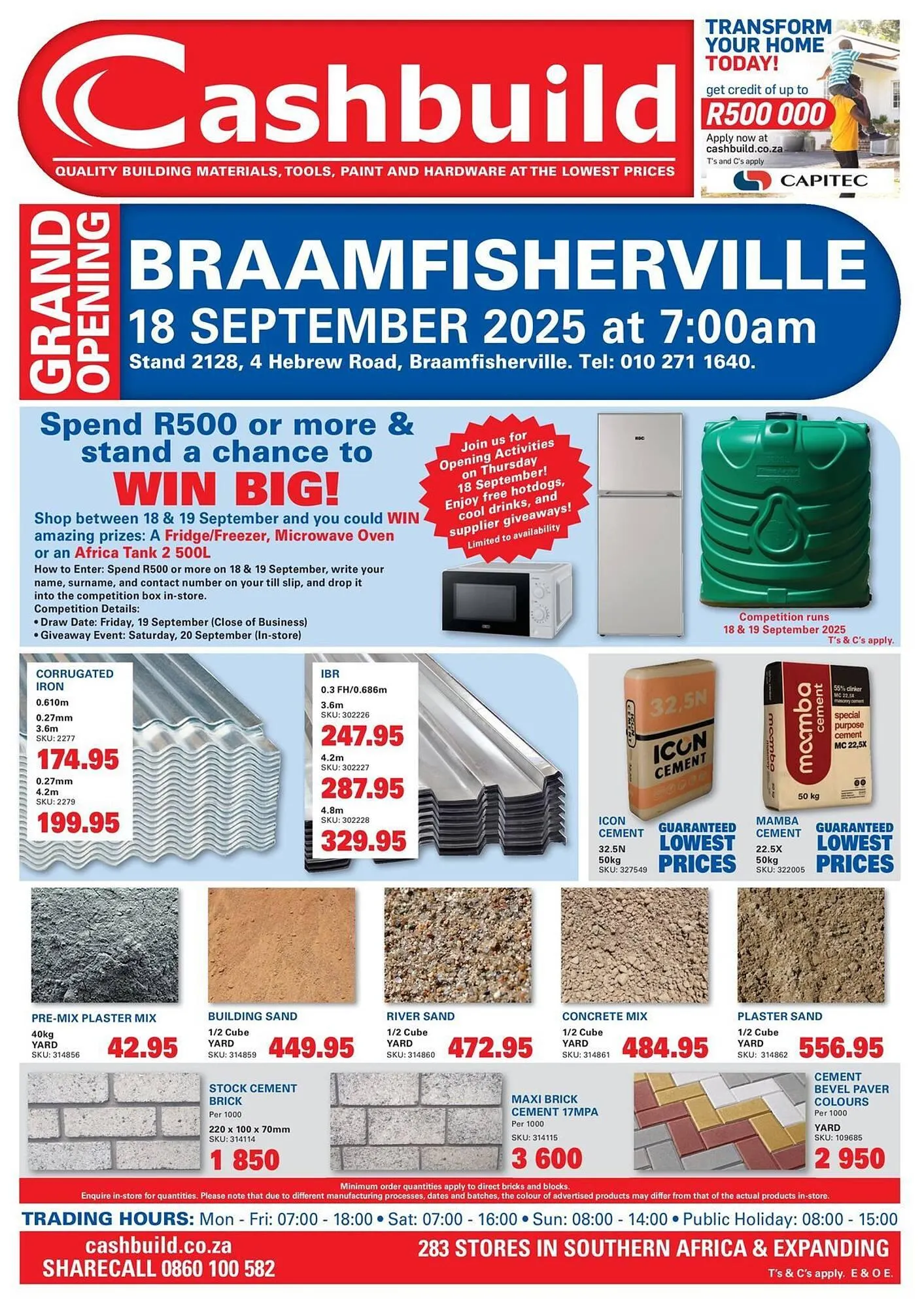 Cashbuild catalogue - 1