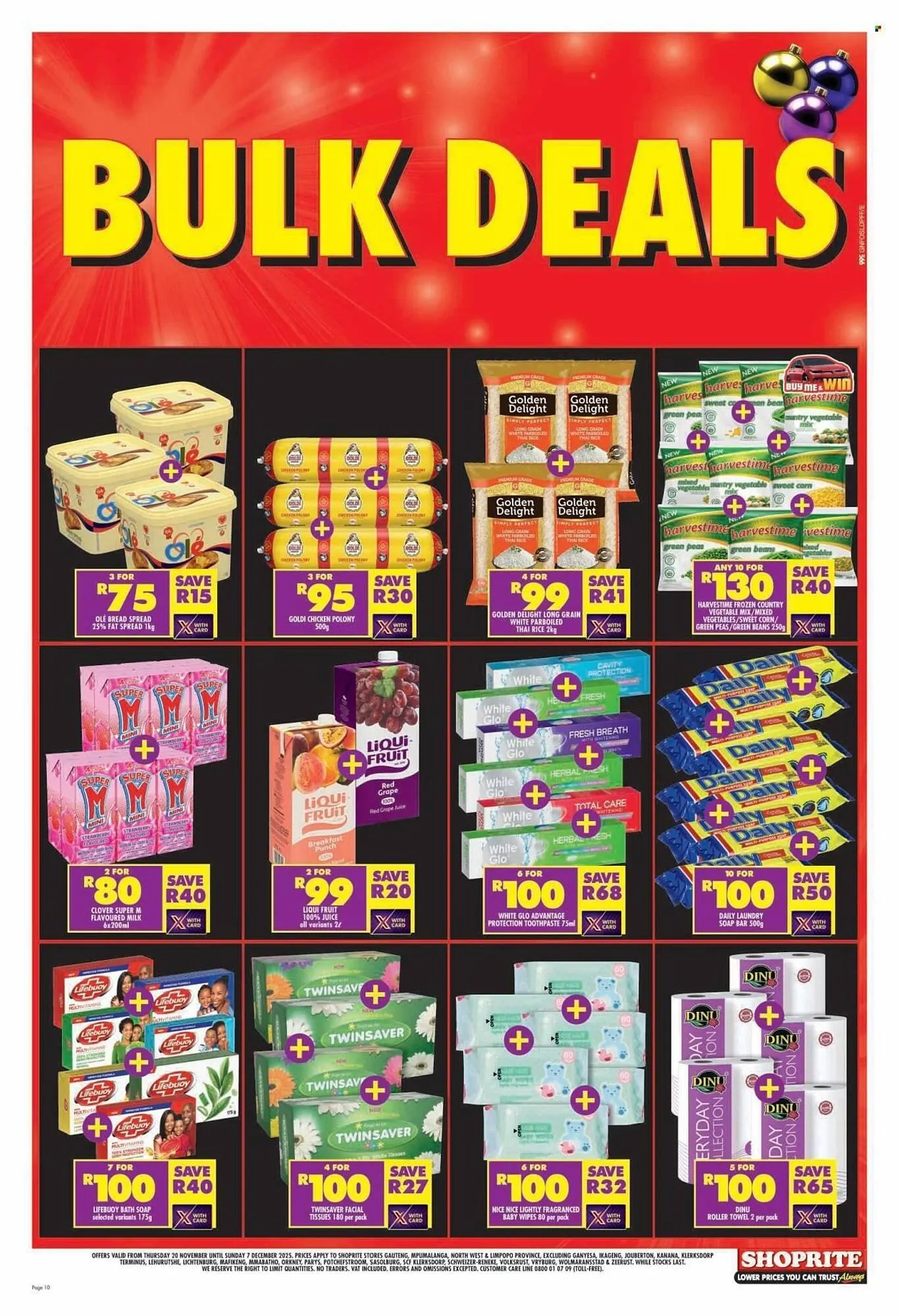 Shoprite catalogue from 20 November to 7 December 2025 - Catalogue Page 10