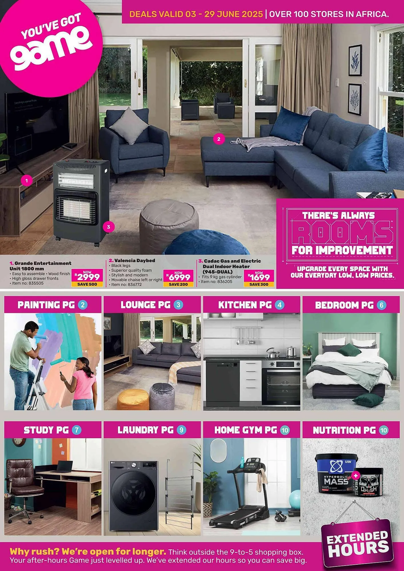 Game catalogue from 3 June to 29 June 2025 - Catalogue Page 1