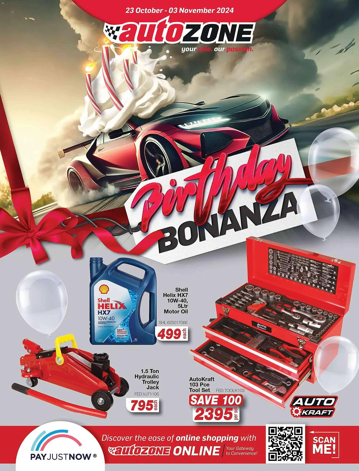 AutoZone catalogue from 23 October to 3 November 2024 - Catalogue Page 1