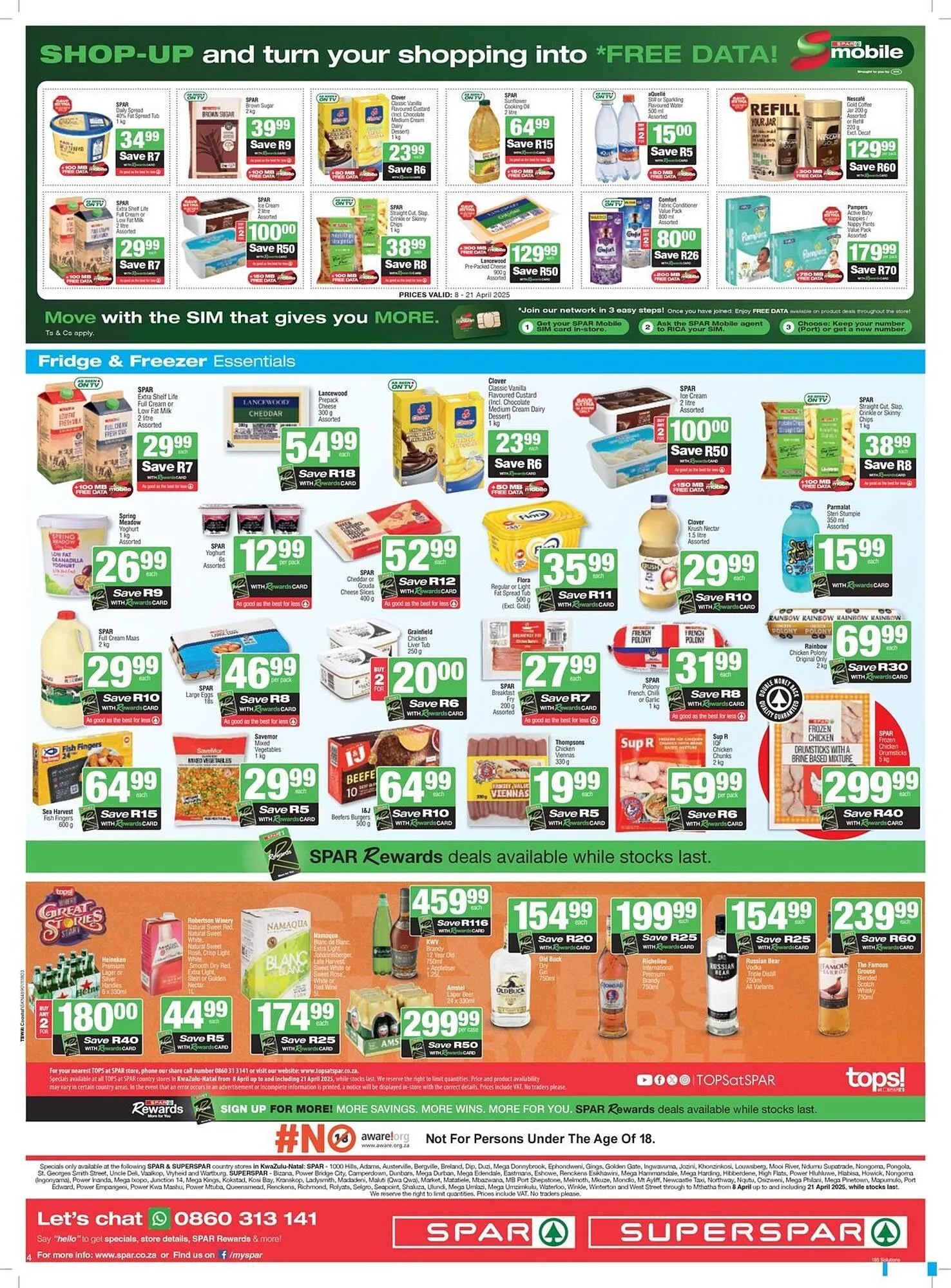Spar catalogue from 9 April to 21 April 2025 - Catalogue Page 4