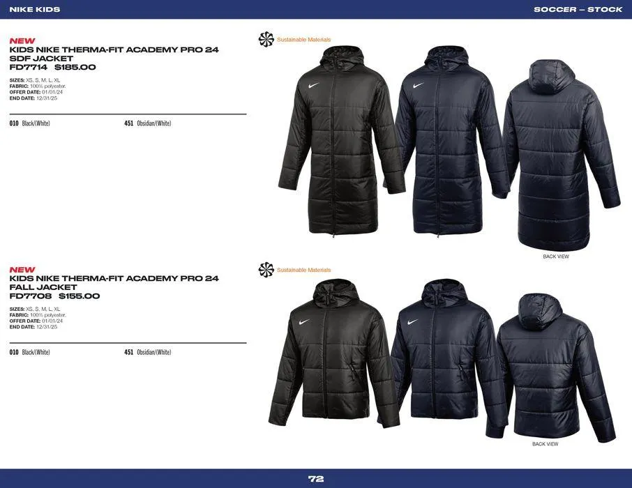 Nike Kids from 14 June to 31 December 2024 - Catalogue Page 72