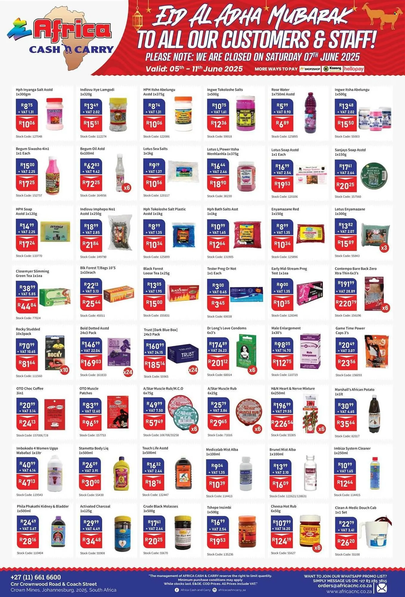 Africa Cash and Carry catalogue from 5 June to 11 June 2025 - Catalogue Page 6