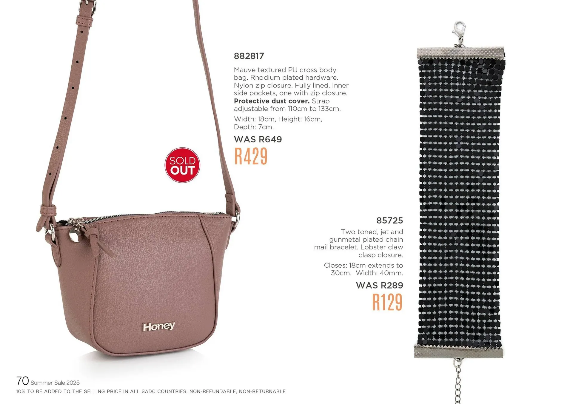 Honey Fashion Accessories catalogue from 31 December to 6 January 2026 - Catalogue Page 1