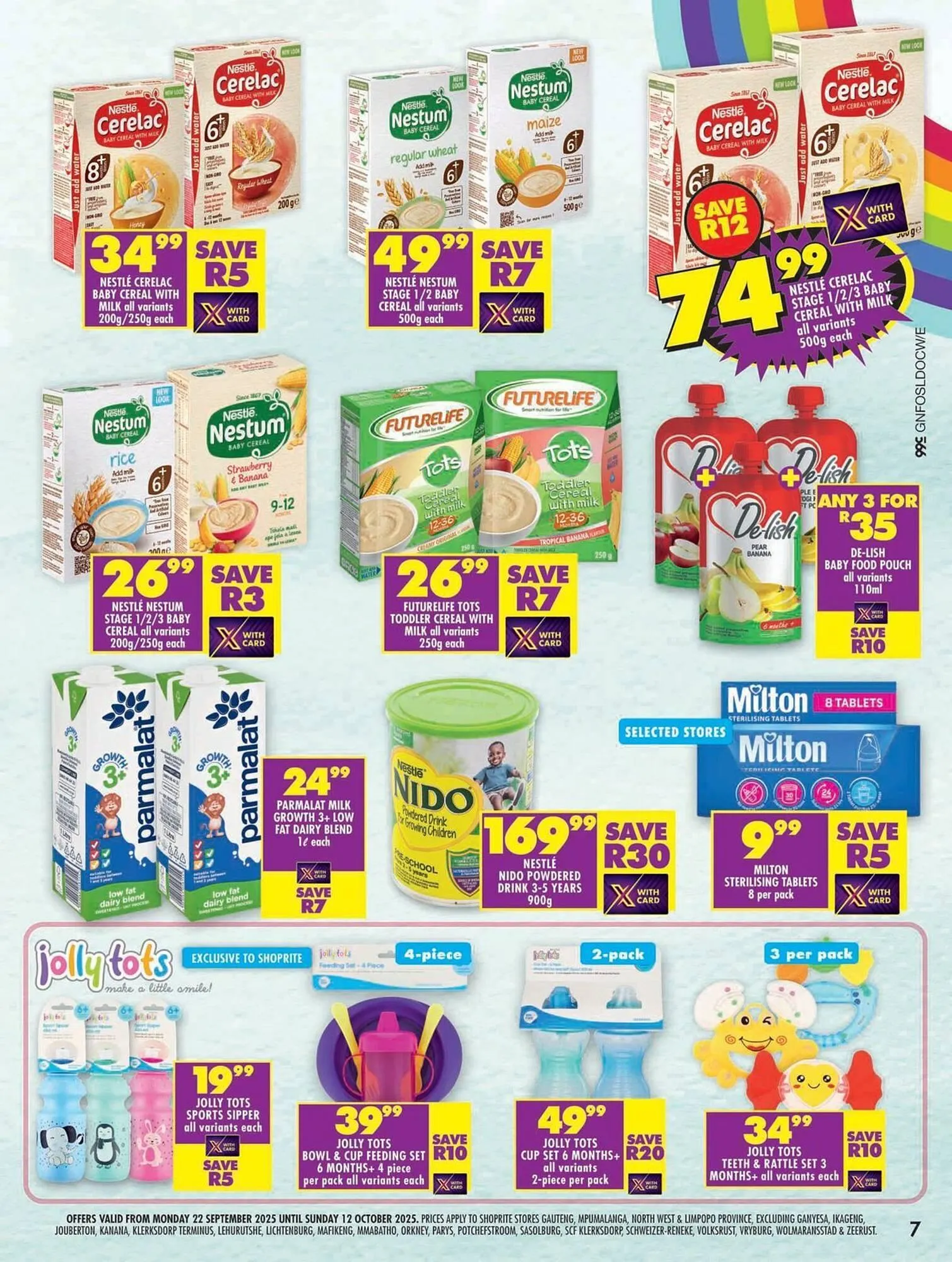 Shoprite catalogue from 22 September to 12 October 2025 - Catalogue Page 7