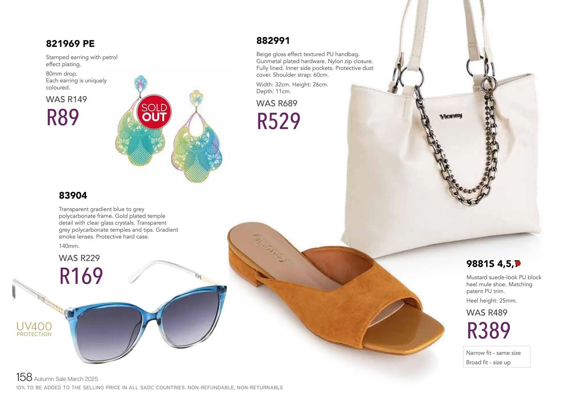 Honey Fashion Accessories catalogue from 6 June to 12 June 2025 - Catalogue Page 160