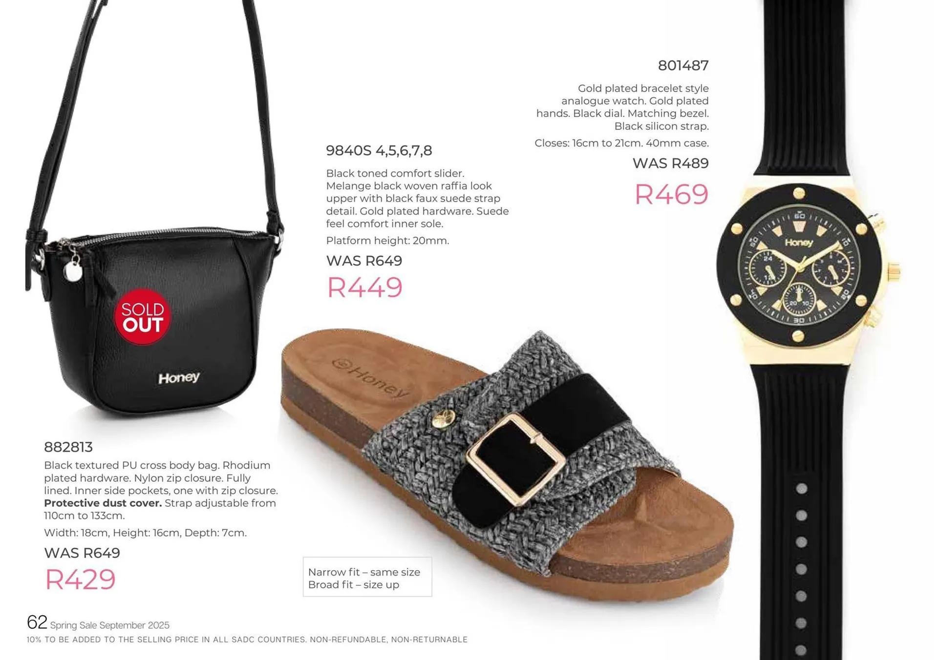 Honey Fashion Accessories catalogue from 3 September to 30 September 2025 - Catalogue Page 64