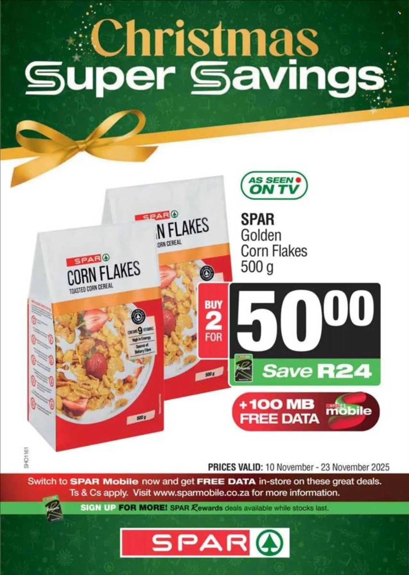 Spar catalogue from 10 November to 23 November 2025 - Catalogue Page 1