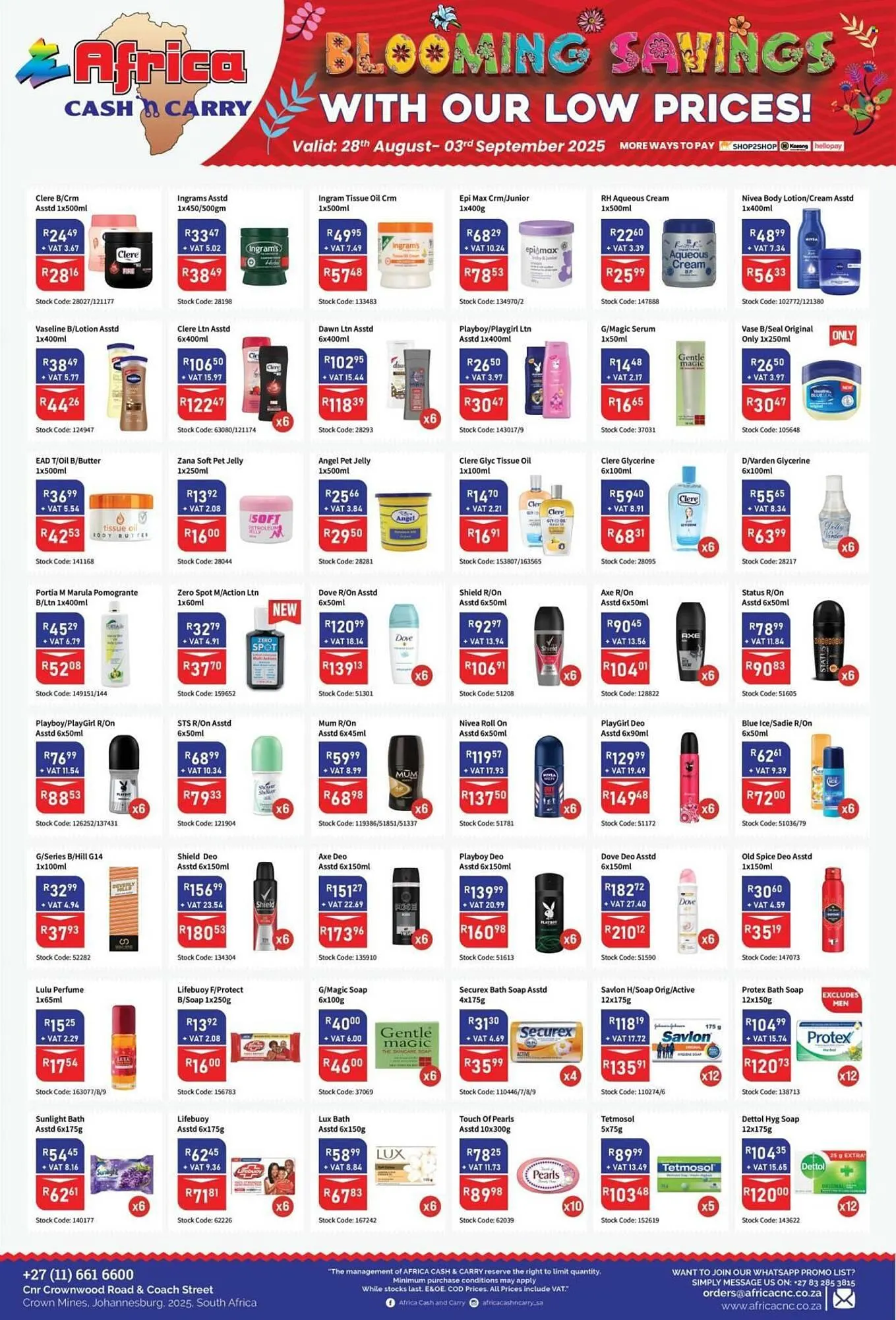 Africa Cash and Carry catalogue from 28 August to 3 September 2025 - Catalogue Page 3