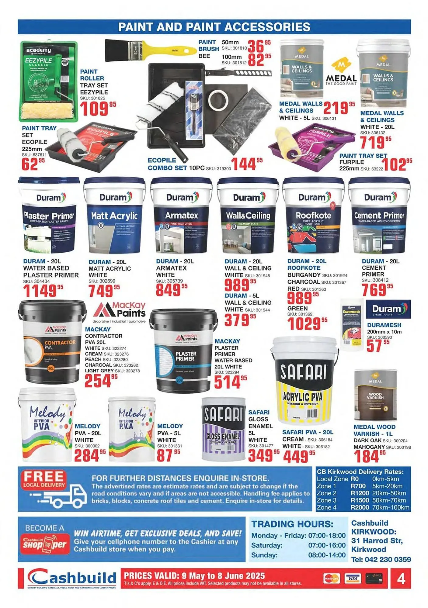 Cashbuild catalogue from 9 May to 8 June 2025 - Catalogue Page 4