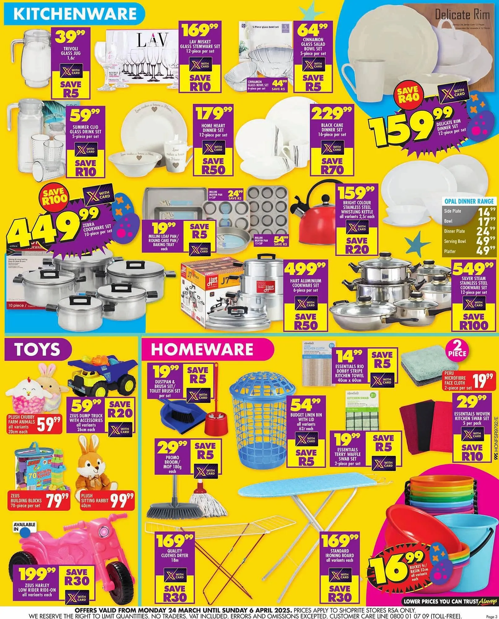 Shoprite catalogue from 24 March to 6 April 2025 - Catalogue Page 3