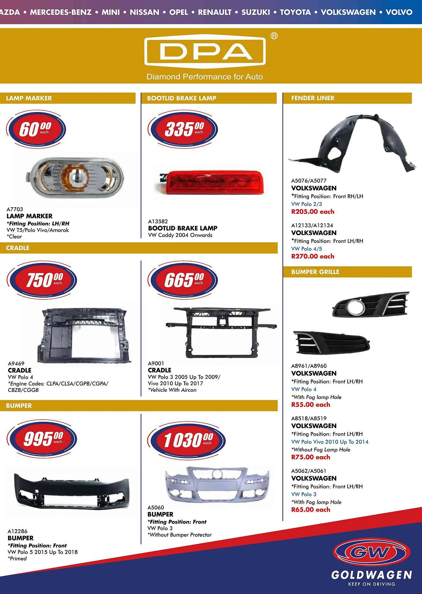 Goldwagen catalogue from 1 April to 31 May 2024 - Catalogue Page 3