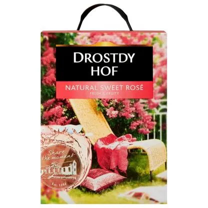 Drostdy Hof Natural Sweet Rosé (1x5000ML)