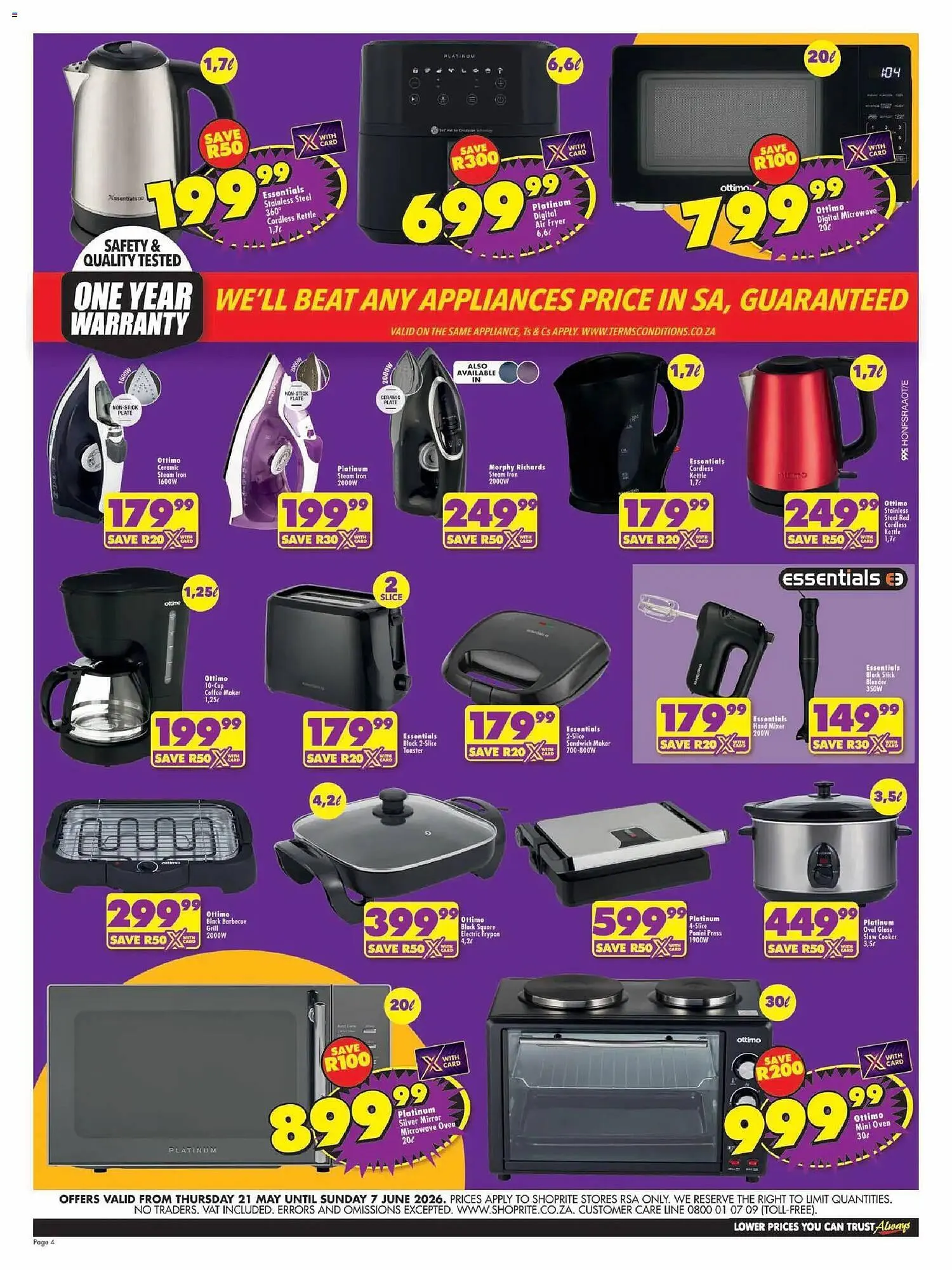 Shoprite catalogue from 21 May to 7 June 2026 - Catalogue Page 4