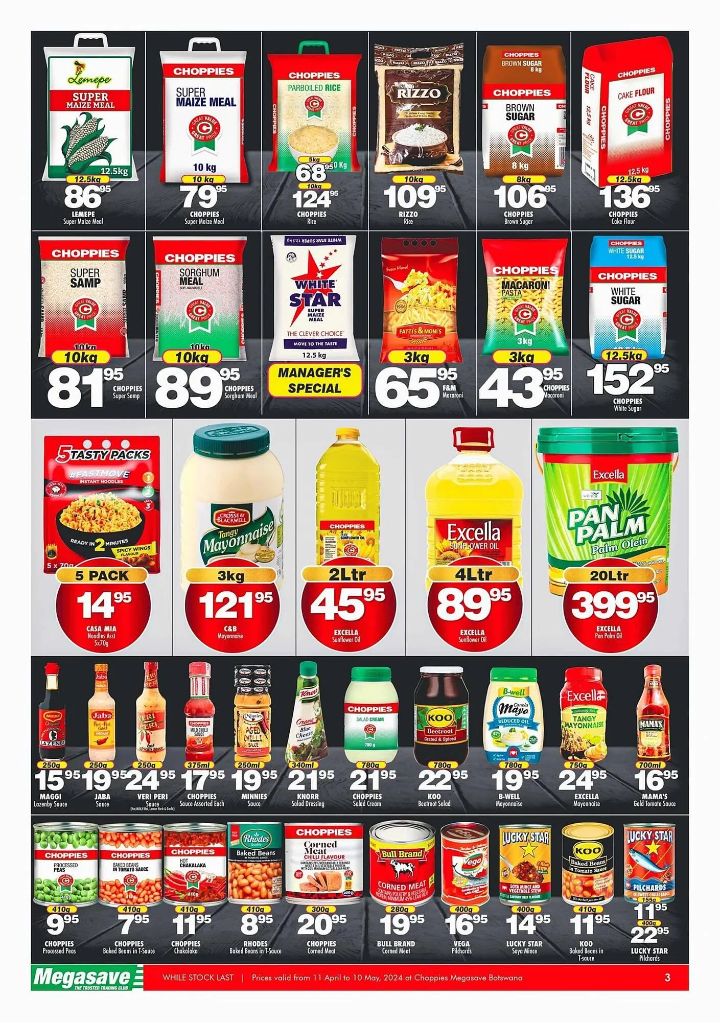 Choppies catalogue from 11 April to 10 May 2024 - Catalogue Page 4