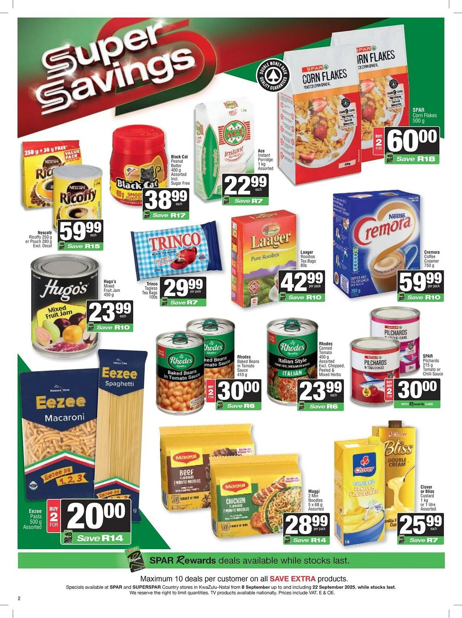 Spar catalogue from 8 September to 22 September 2025 - Catalogue Page 2