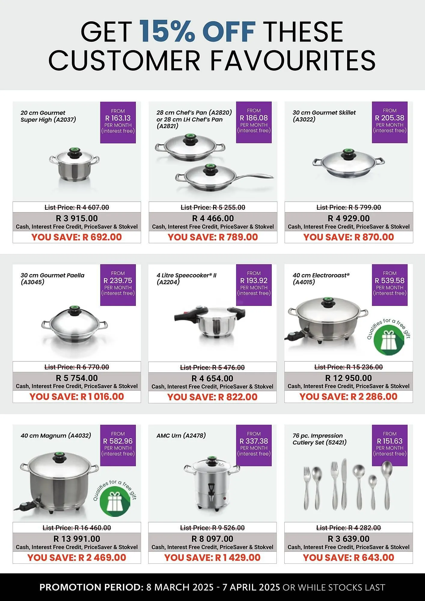 AMC Cookware catalogue from 8 March to 7 April 2025 - Catalogue Page 3