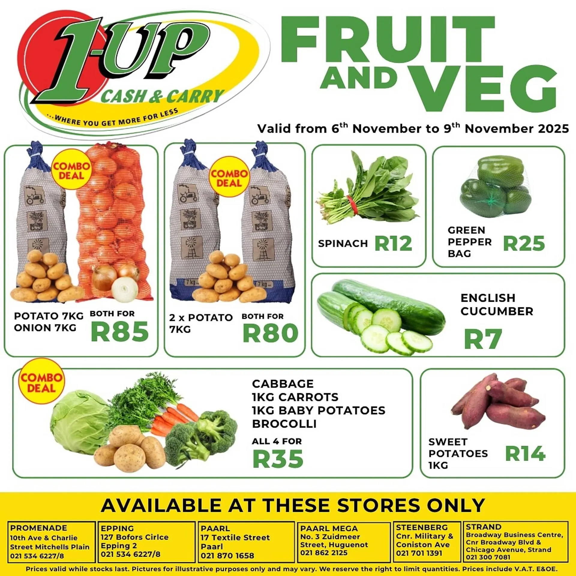 1UP catalogue from 6 November to 9 November 2025 - Catalogue Page 1