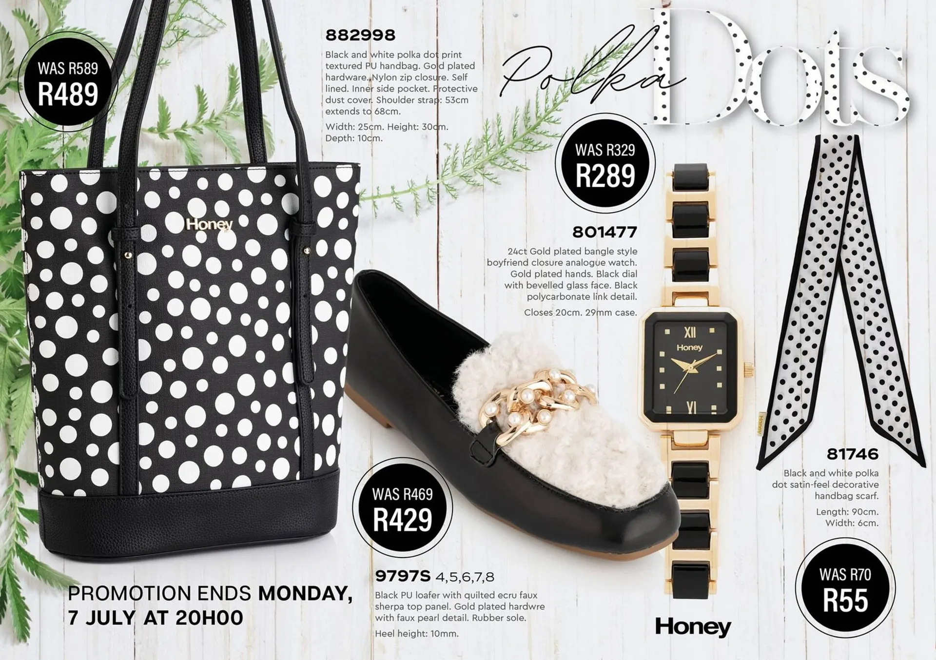 Honey Fashion Accessories catalogue from 2 July to 7 July 2025 - Catalogue Page 1