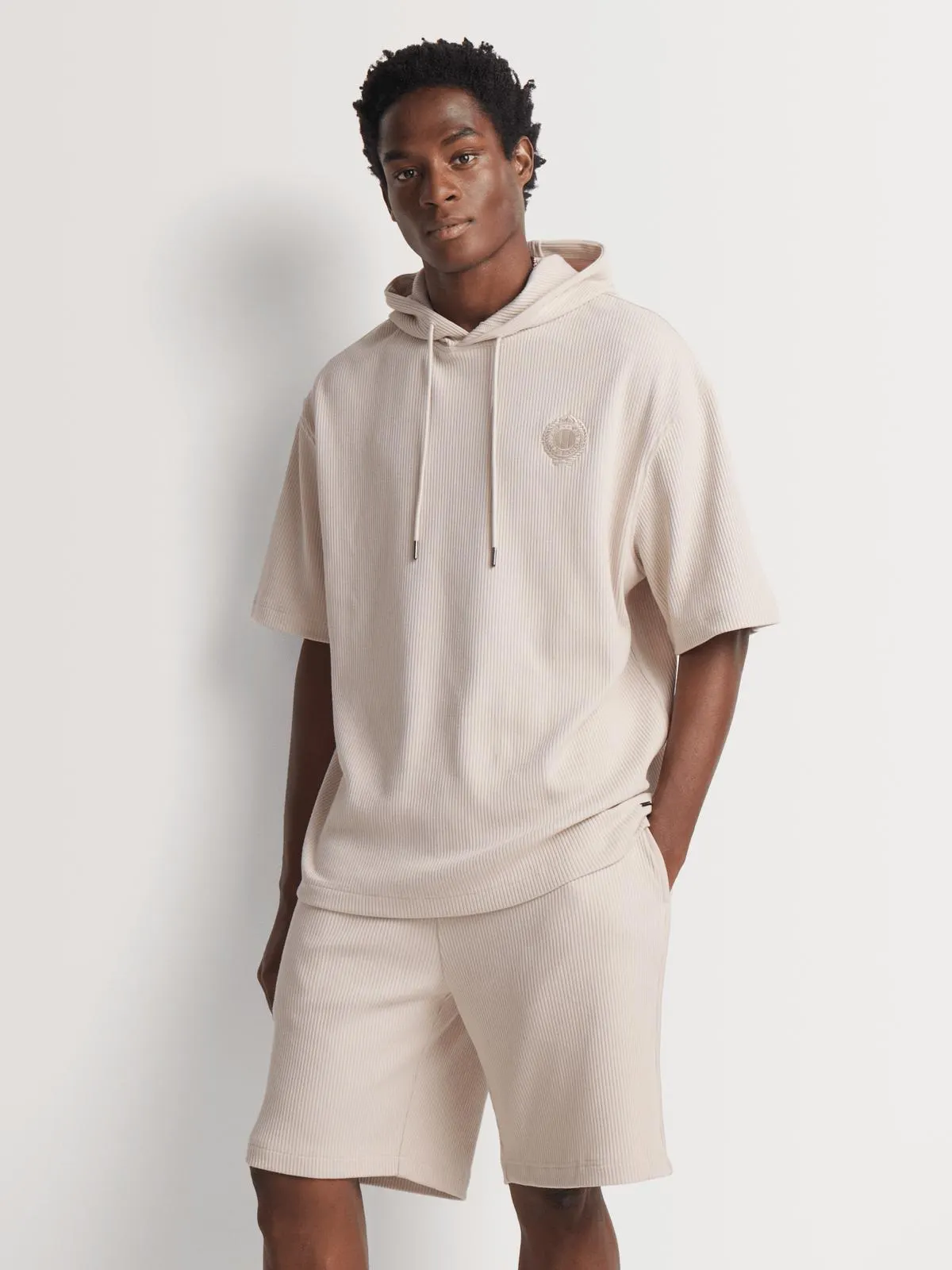 Fabiani Men's Natural Bone Shorts