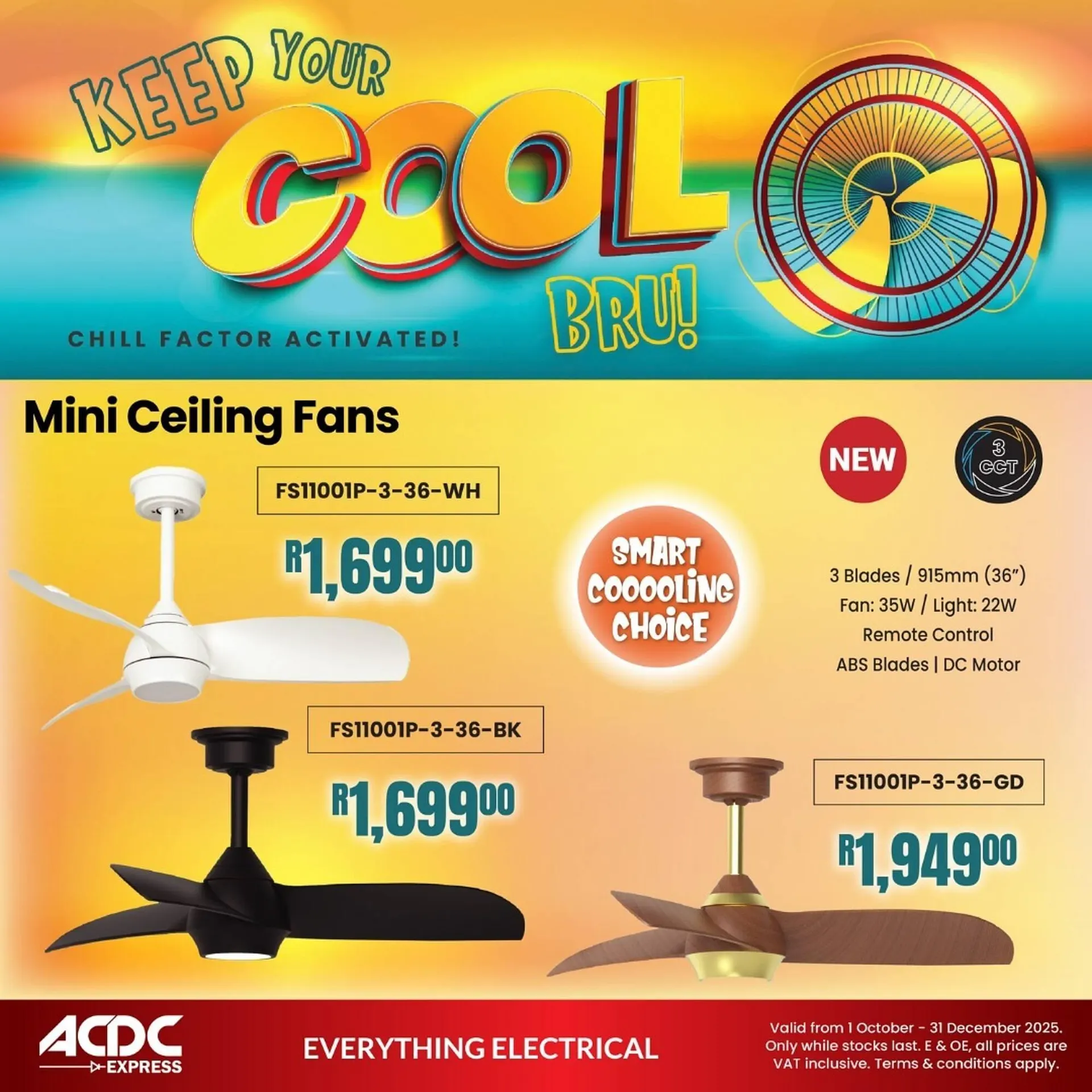 ACDC Express catalogue from 1 October to 31 December 2025 - Catalogue Page 1