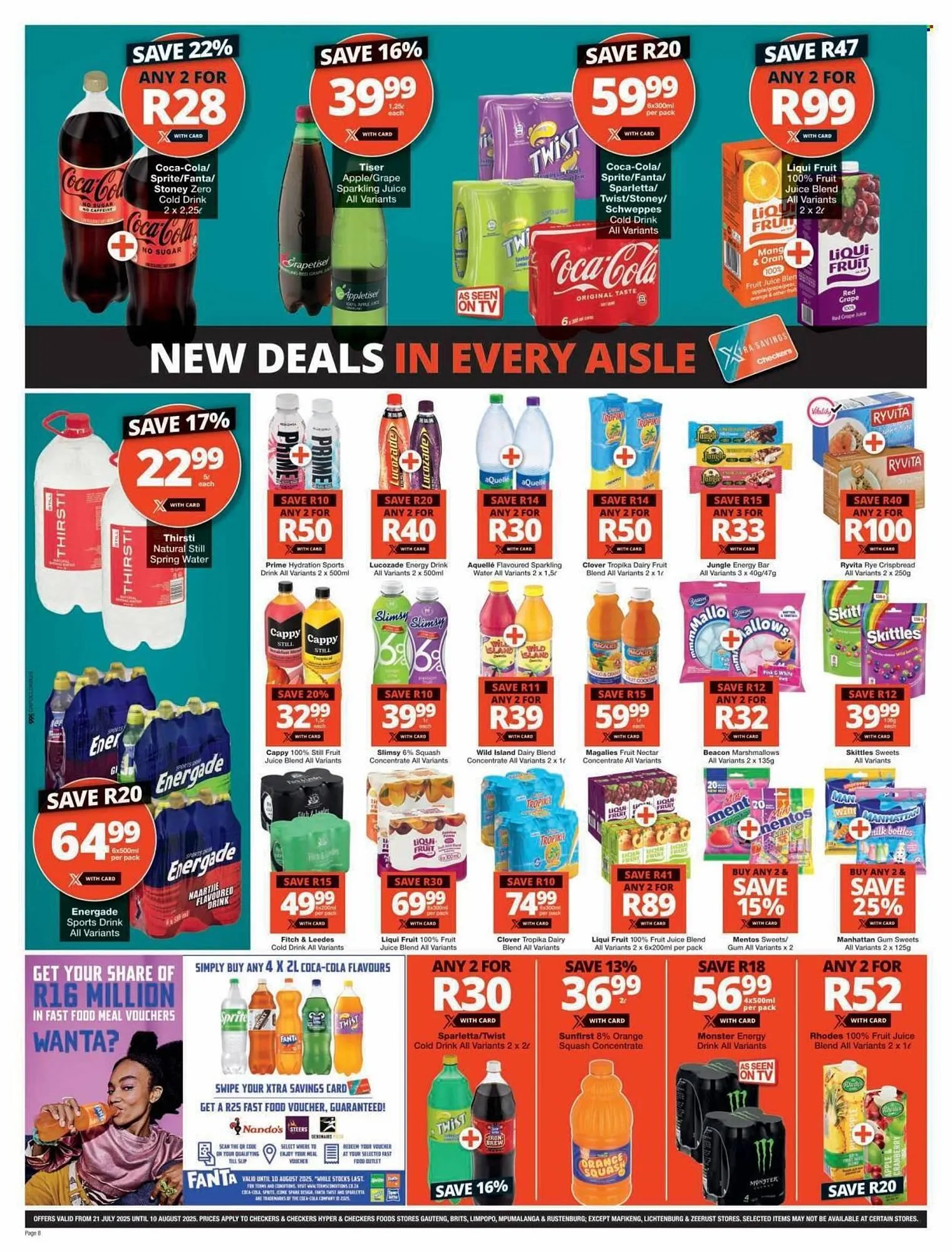 Checkers catalogue from 21 July to 10 August 2025 - Catalogue Page 8