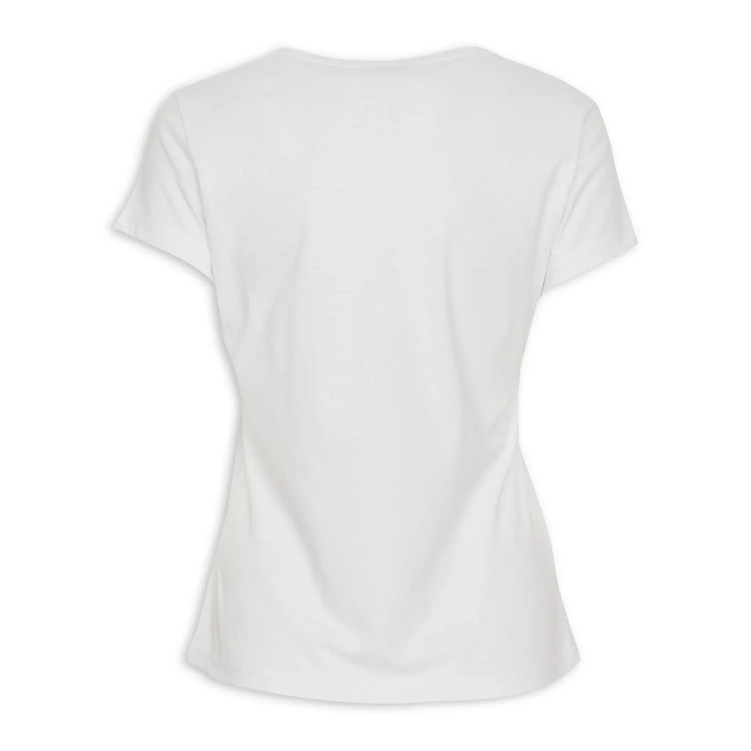 White Single Jersey Tee