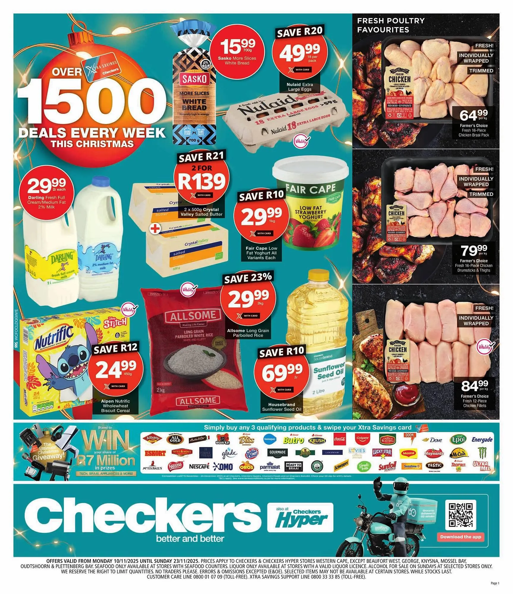 Checkers catalogue from 10 November to 23 November 2025 - Catalogue Page 1