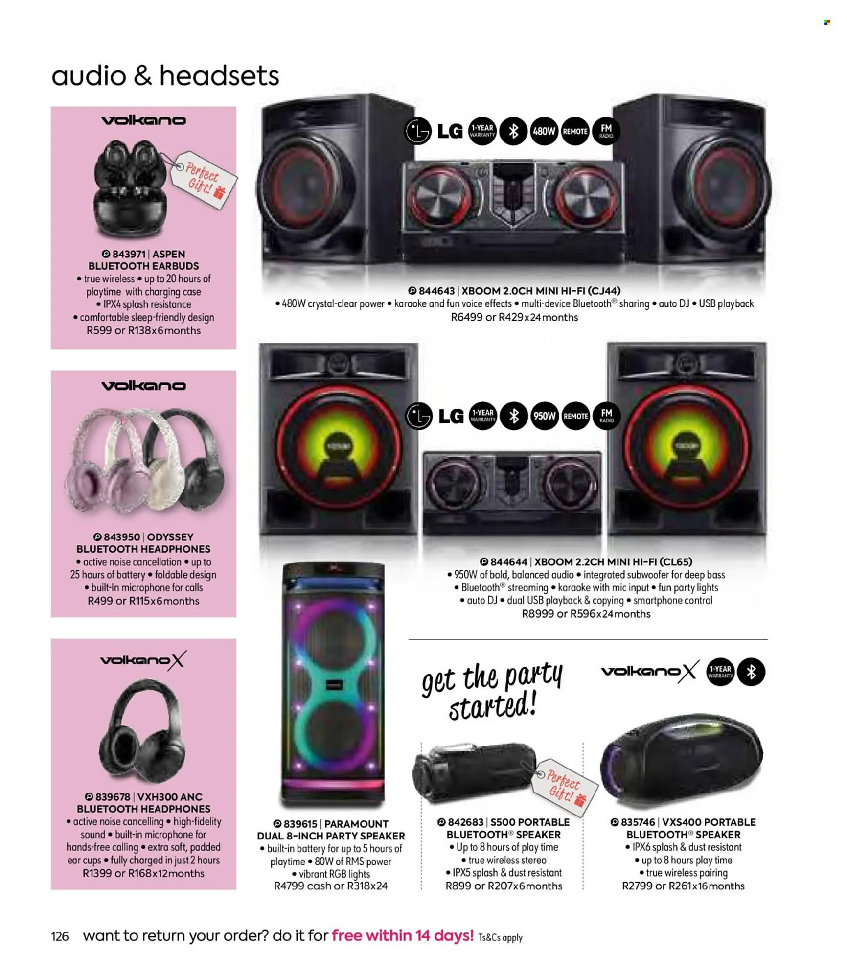 HomeChoice catalogue from 1 November to 31 December 2025 - Catalogue Page 126