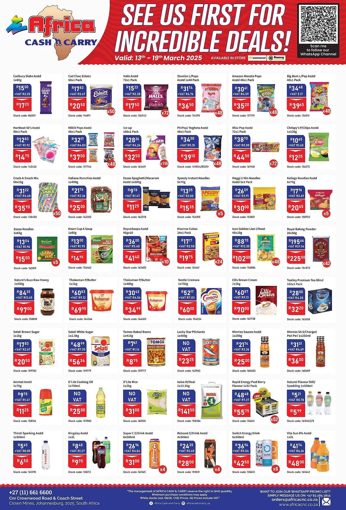 Africa Cash and Carry catalogue from 13 March to 19 March 2025 - Catalogue Page 7