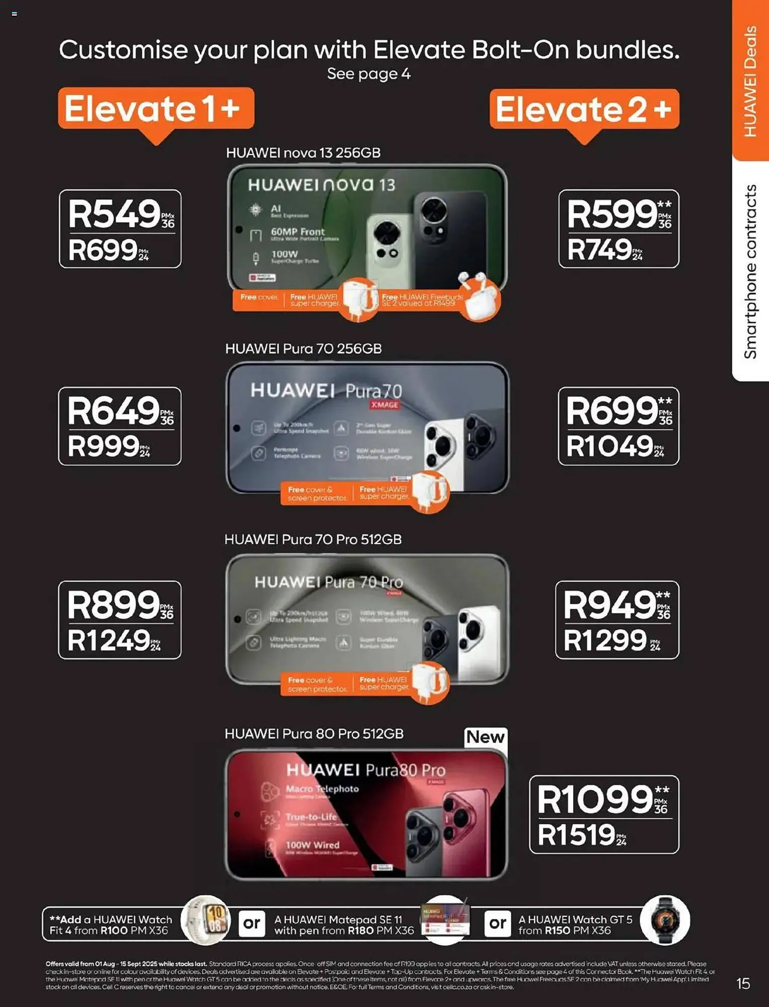 Cell C catalogue from 1 August to 15 September 2025 - Catalogue Page 15