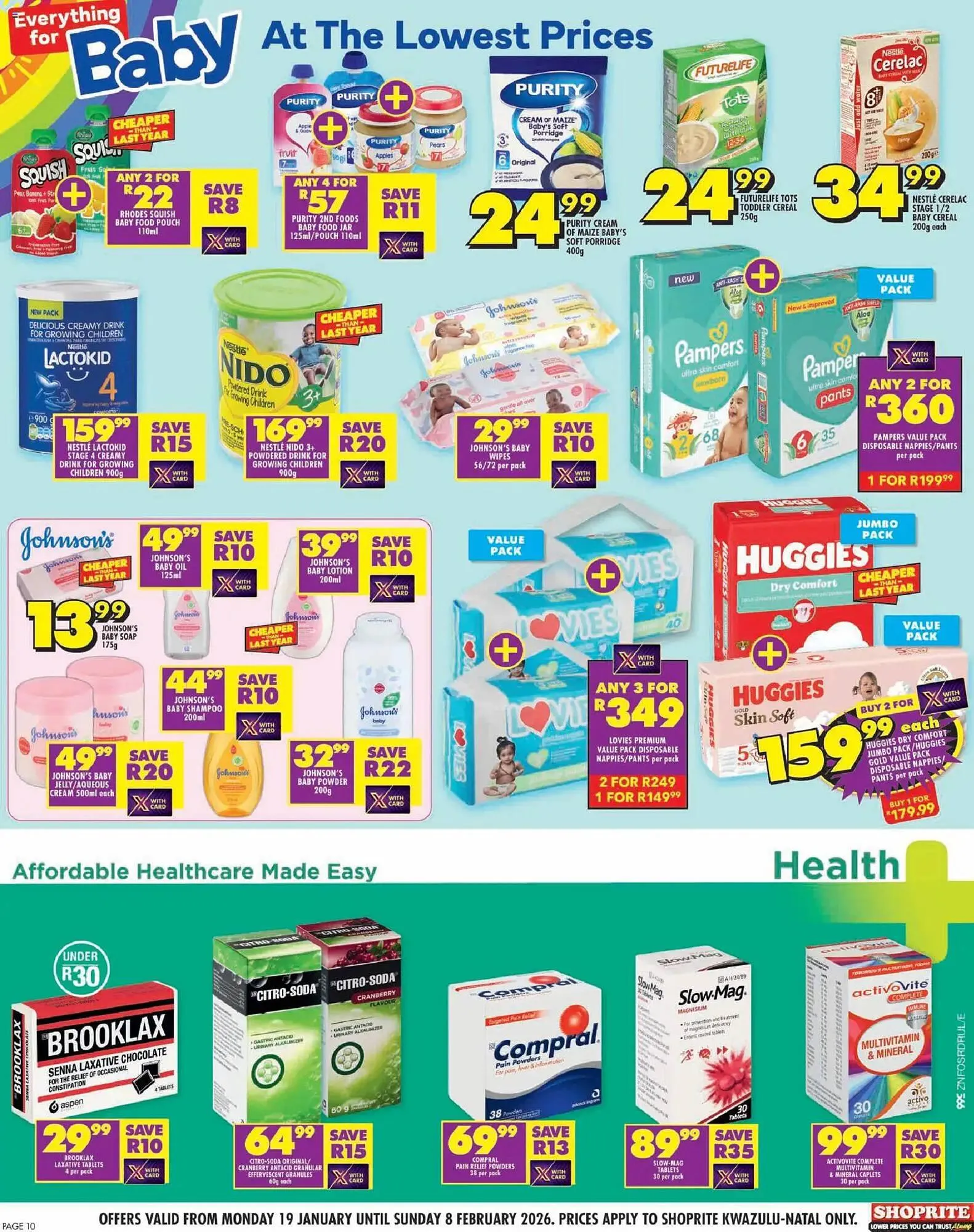 Shoprite catalogue from 18 January to 8 February 2026 - Catalogue Page 10