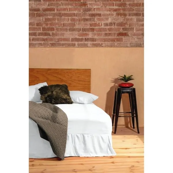 PC Micro Fibre 152cm Queen Easyfit Set - White