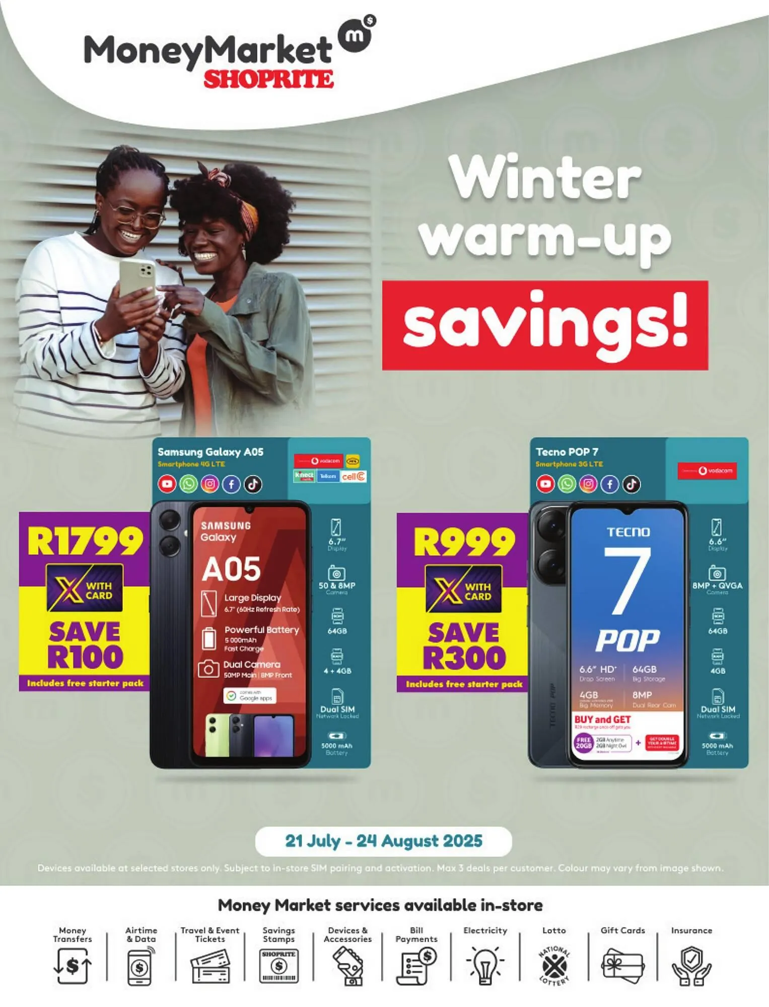 Shoprite catalogue from 21 July to 24 August 2025 - Catalogue Page 1