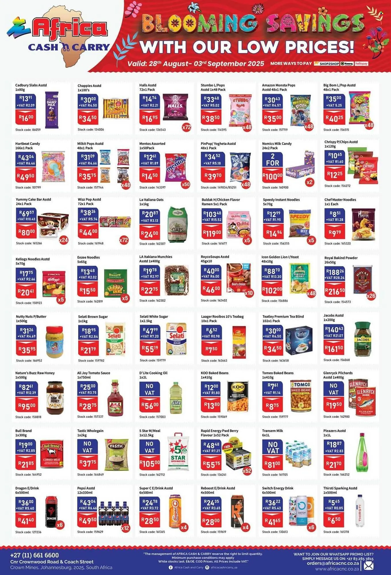 Africa Cash and Carry catalogue from 28 August to 3 September 2025 - Catalogue Page 7