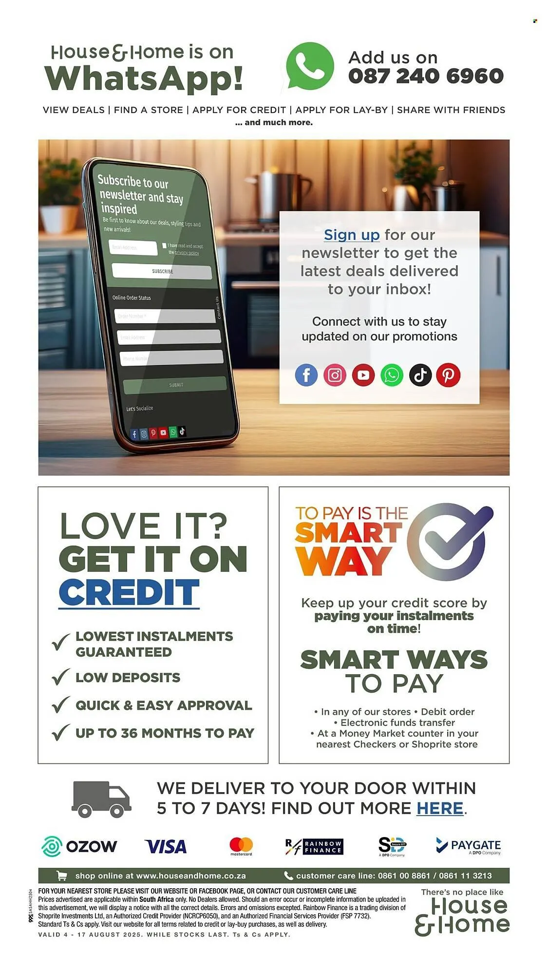 House & Home catalogue from 4 August to 17 August 2025 - Catalogue Page 15