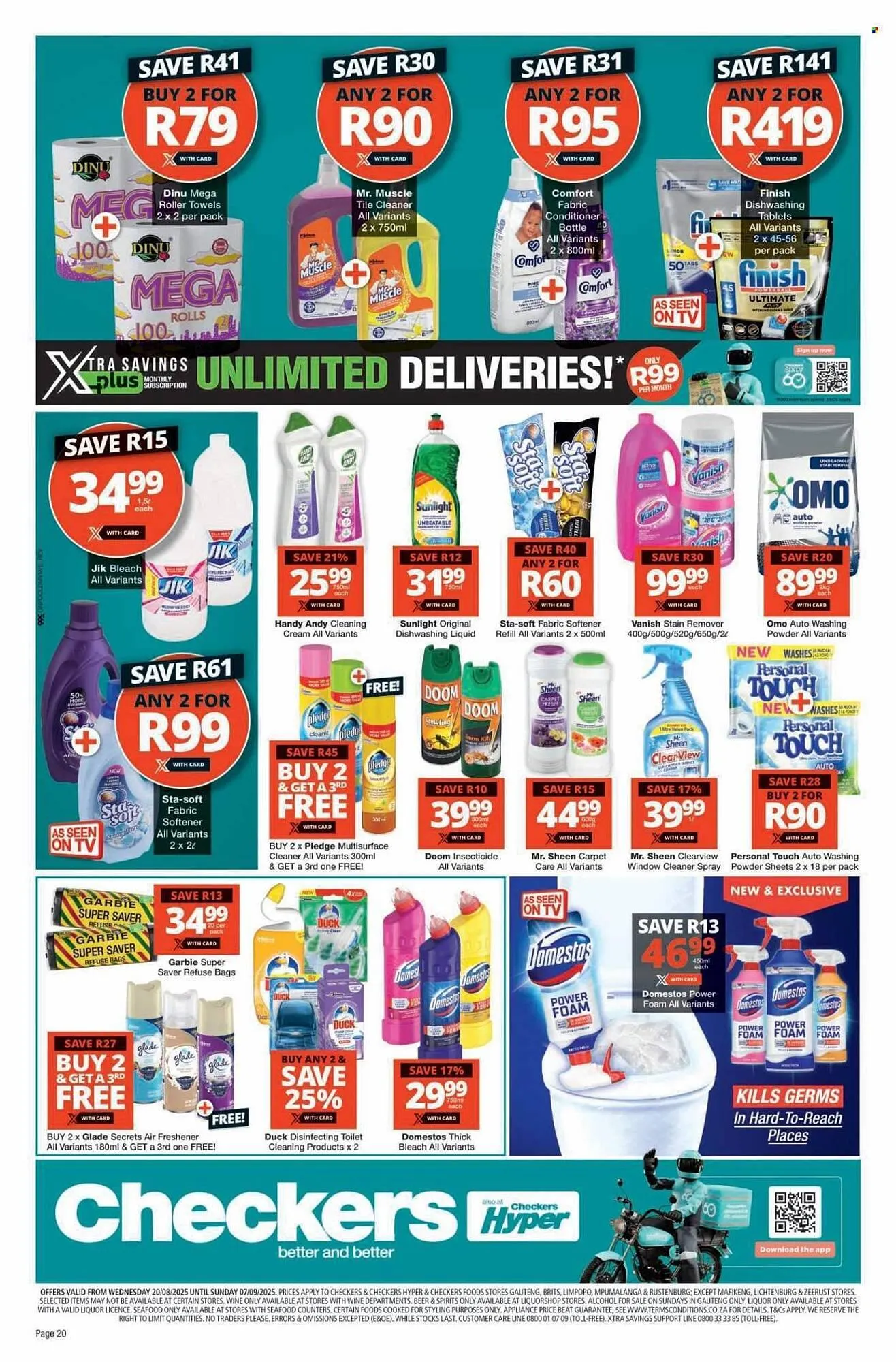 Checkers catalogue from 20 August to 7 September 2025 - Catalogue Page 20
