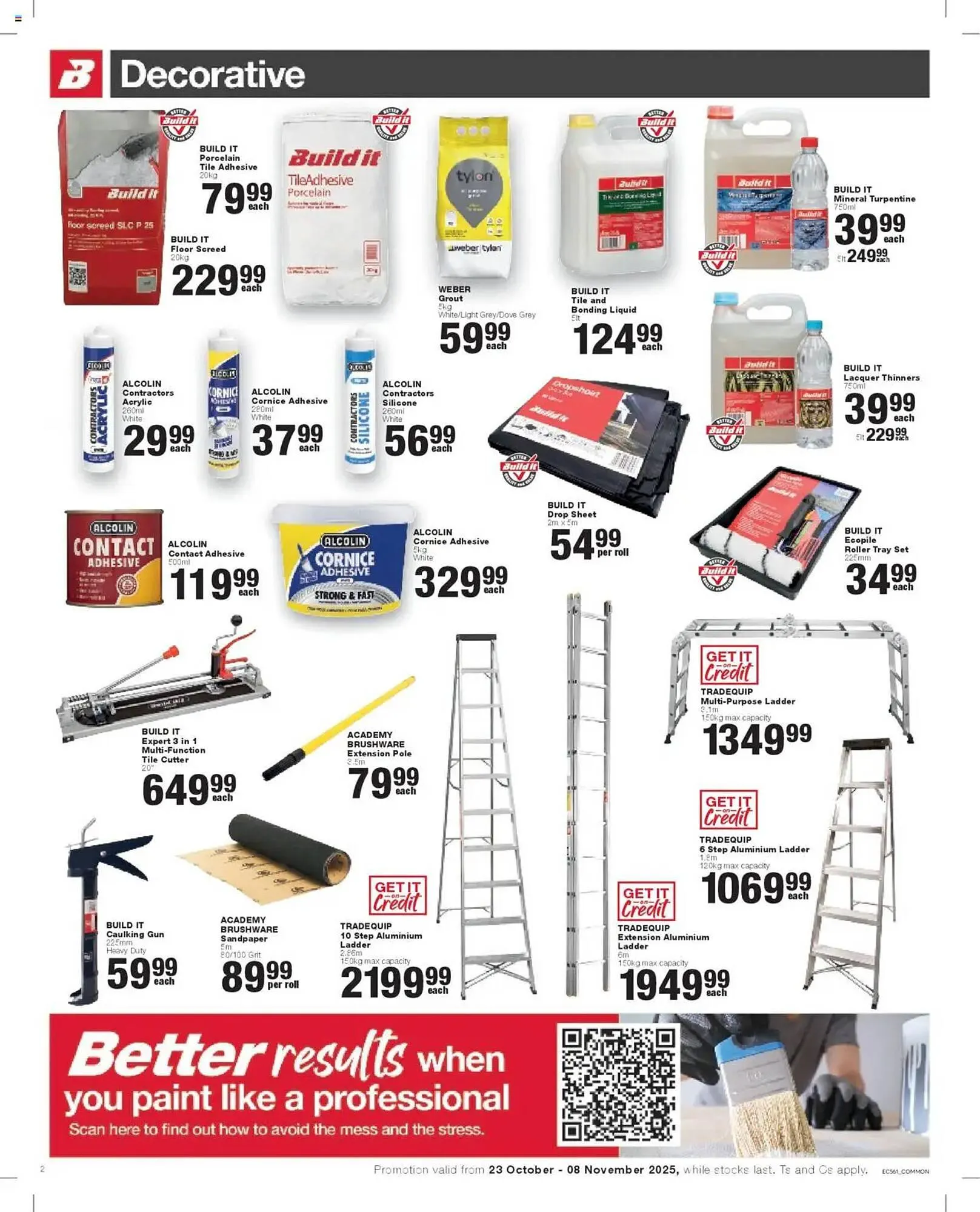 Build It catalogue from 23 October to 31 December 2025 - Catalogue Page 2