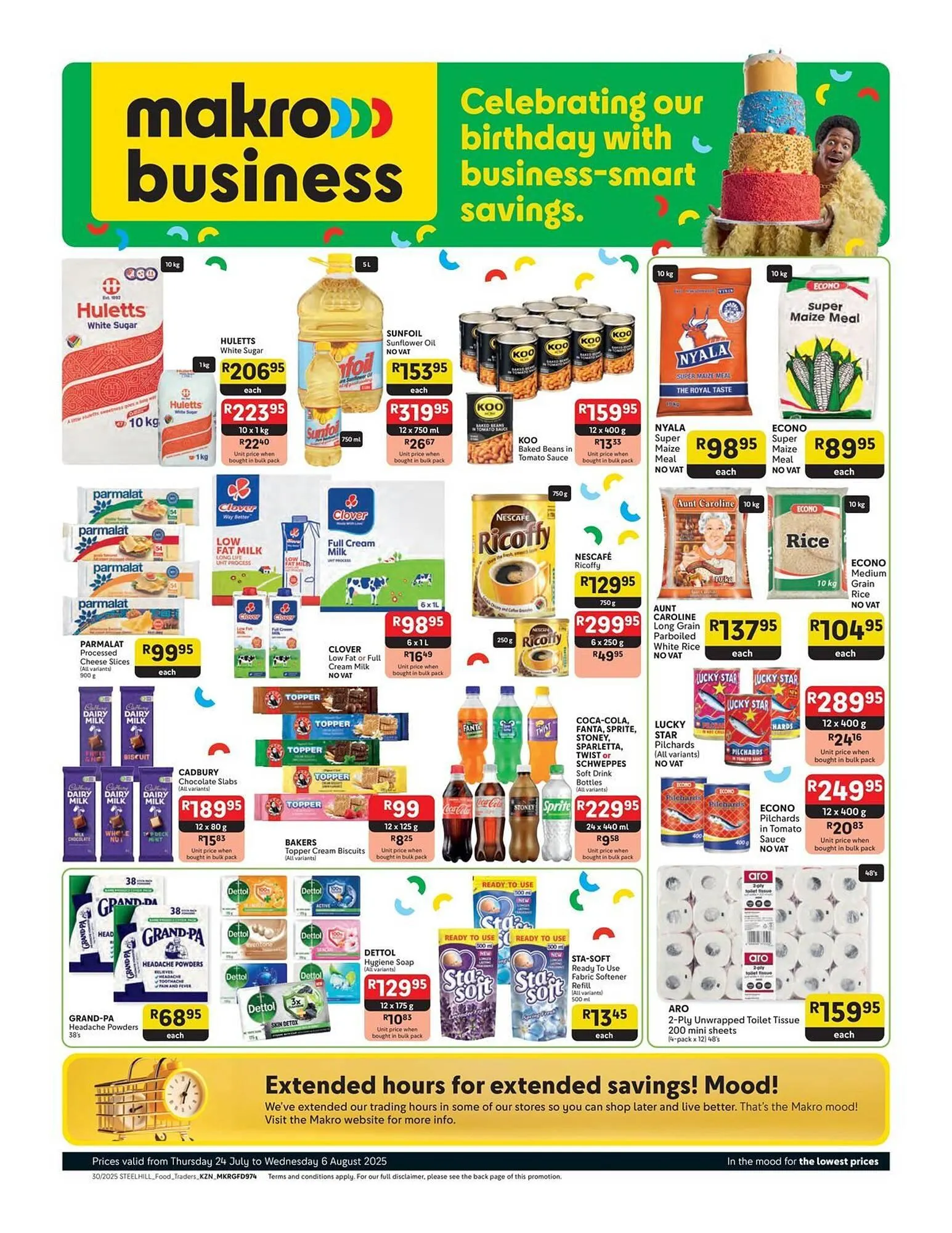 Makro catalogue from 24 July to 6 August 2025 - Catalogue Page 1