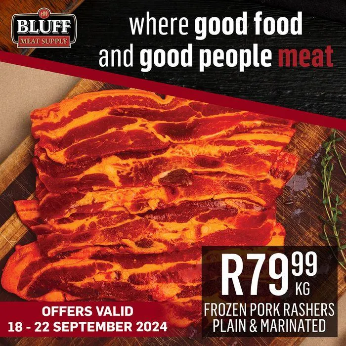 Bluff Meat Supply weekly specials from 18 September to 22 September 2024 - Catalogue Page 6