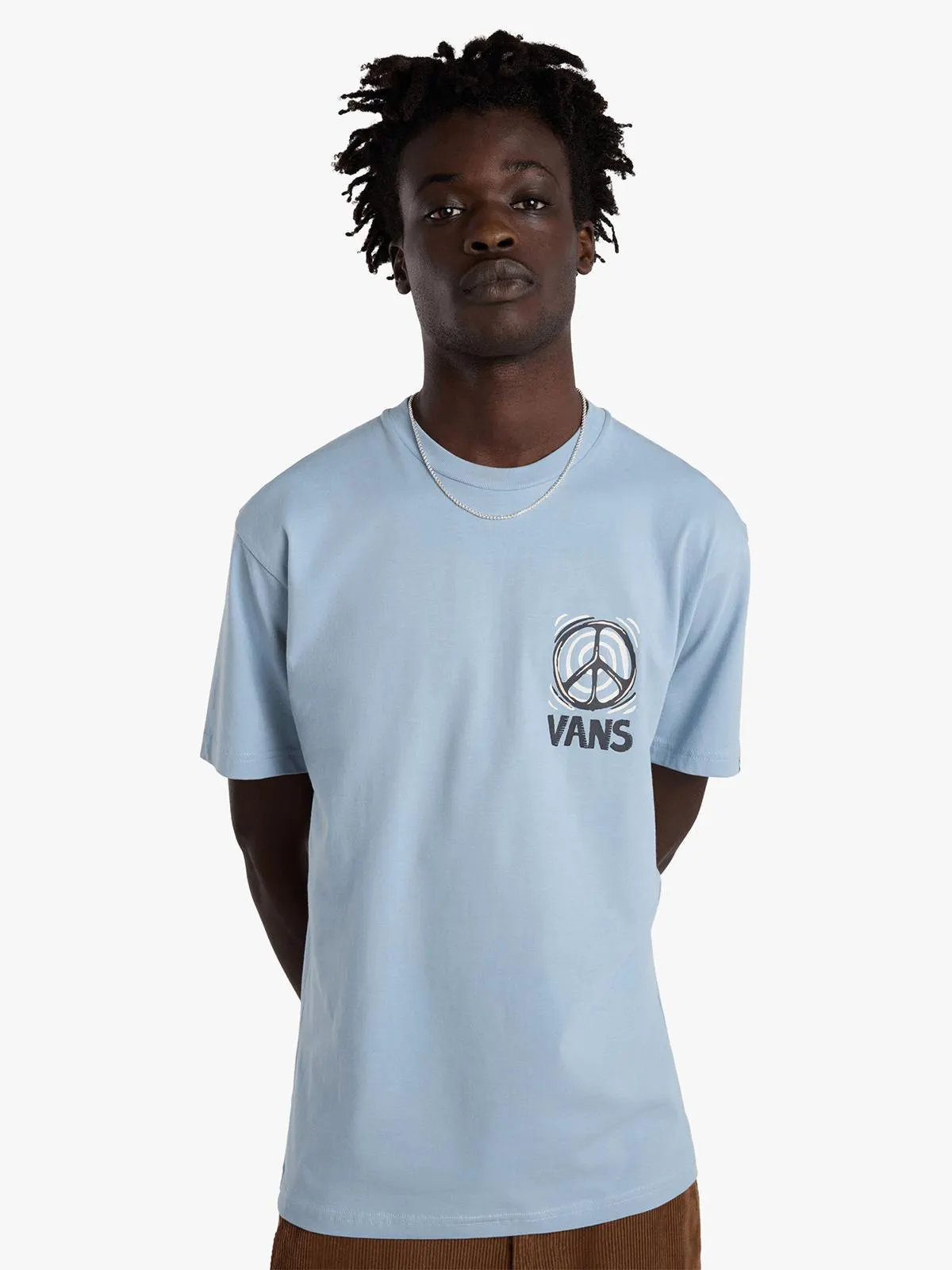 Vans Men's Sunbaked Blue T-Shirt