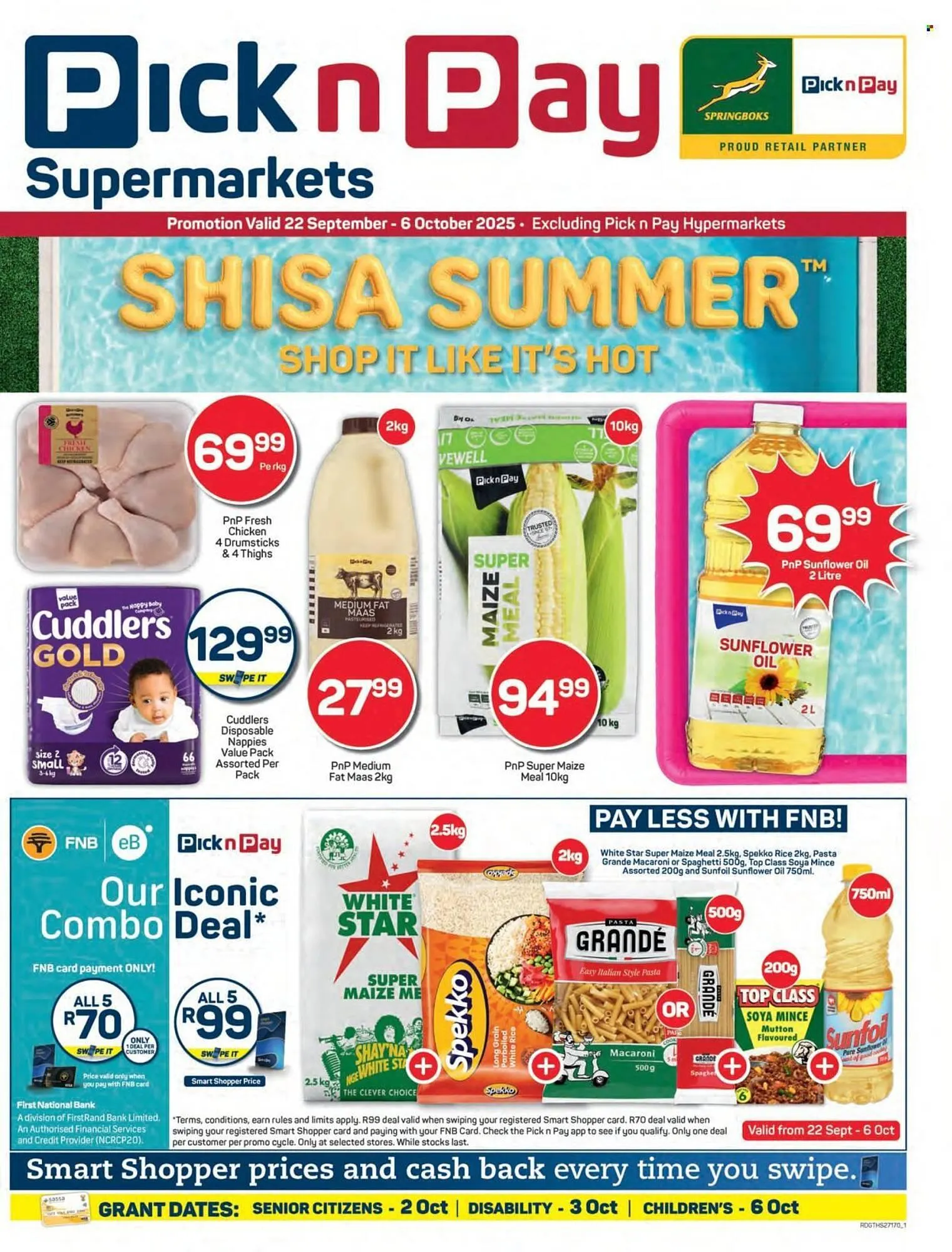 Pick n Pay catalogue from 22 September to 6 October 2025 - Catalogue Page 1