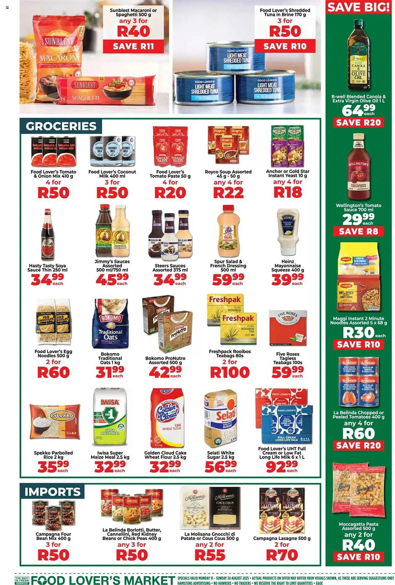 Food Lover's Market catalogue from 11 August to 24 August 2025 - Catalogue Page 7