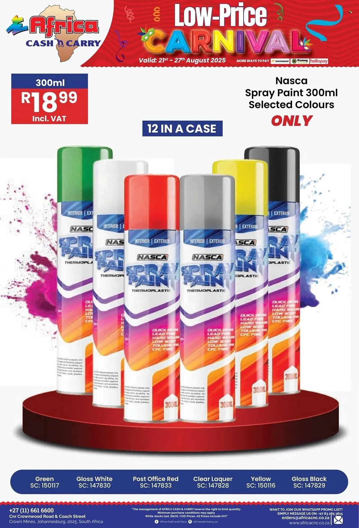 Africa Cash and Carry catalogue from 21 August to 27 August 2025 - Catalogue Page 15