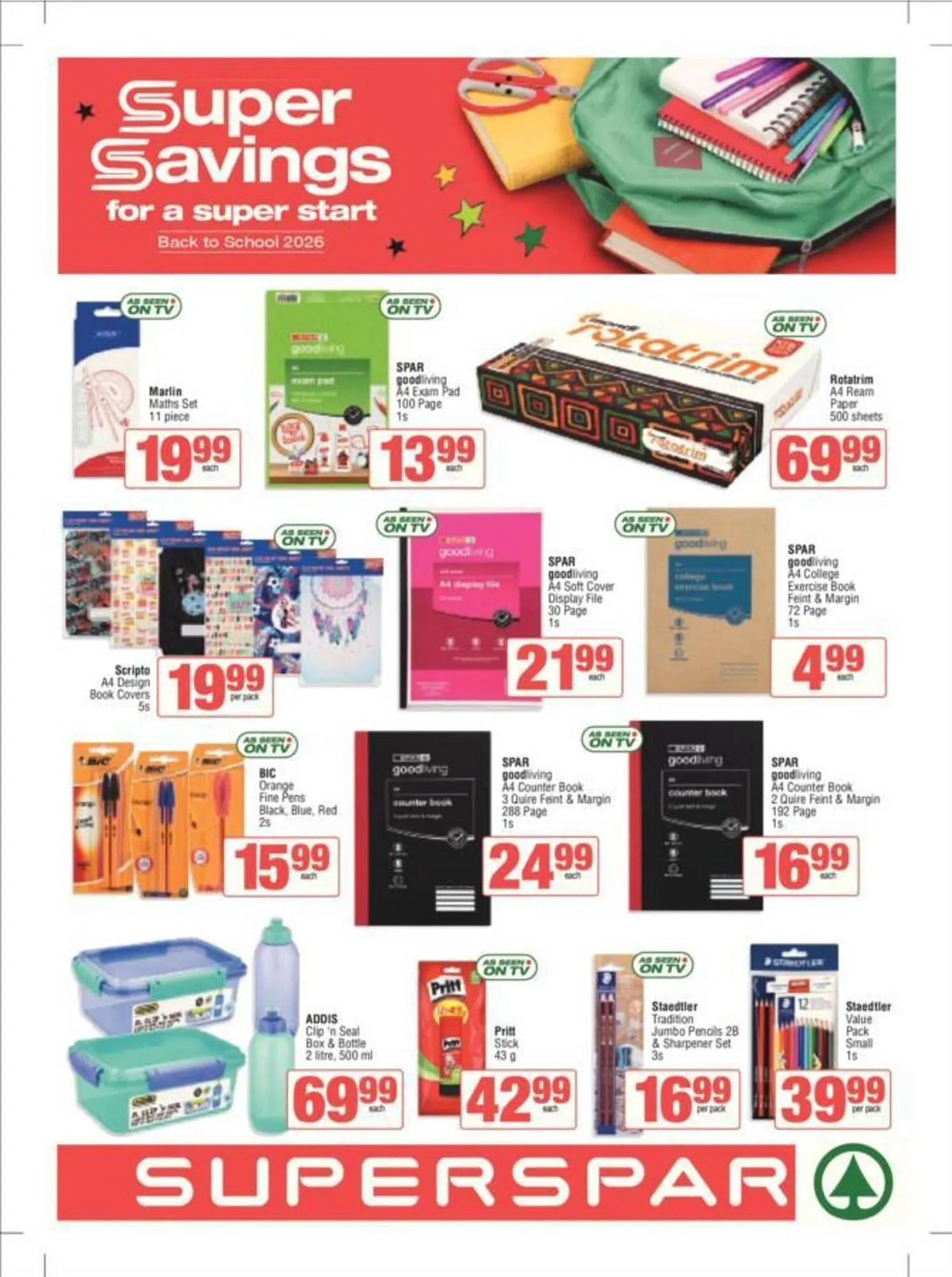 Spar catalogue from 8 January to 14 January 2026 - Catalogue Page 1