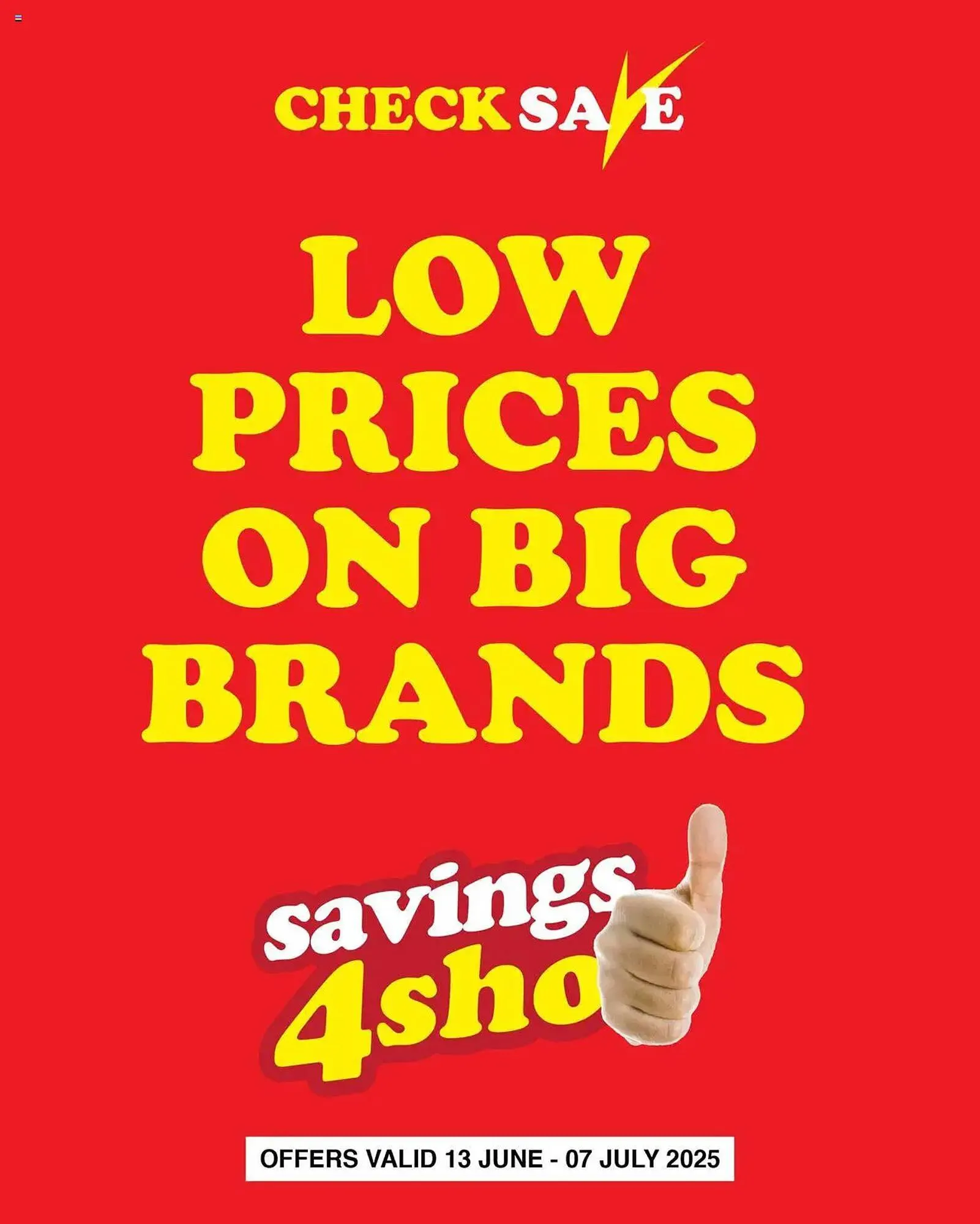 Check Save catalogue from 13 June to 7 July 2025 - Catalogue Page 1