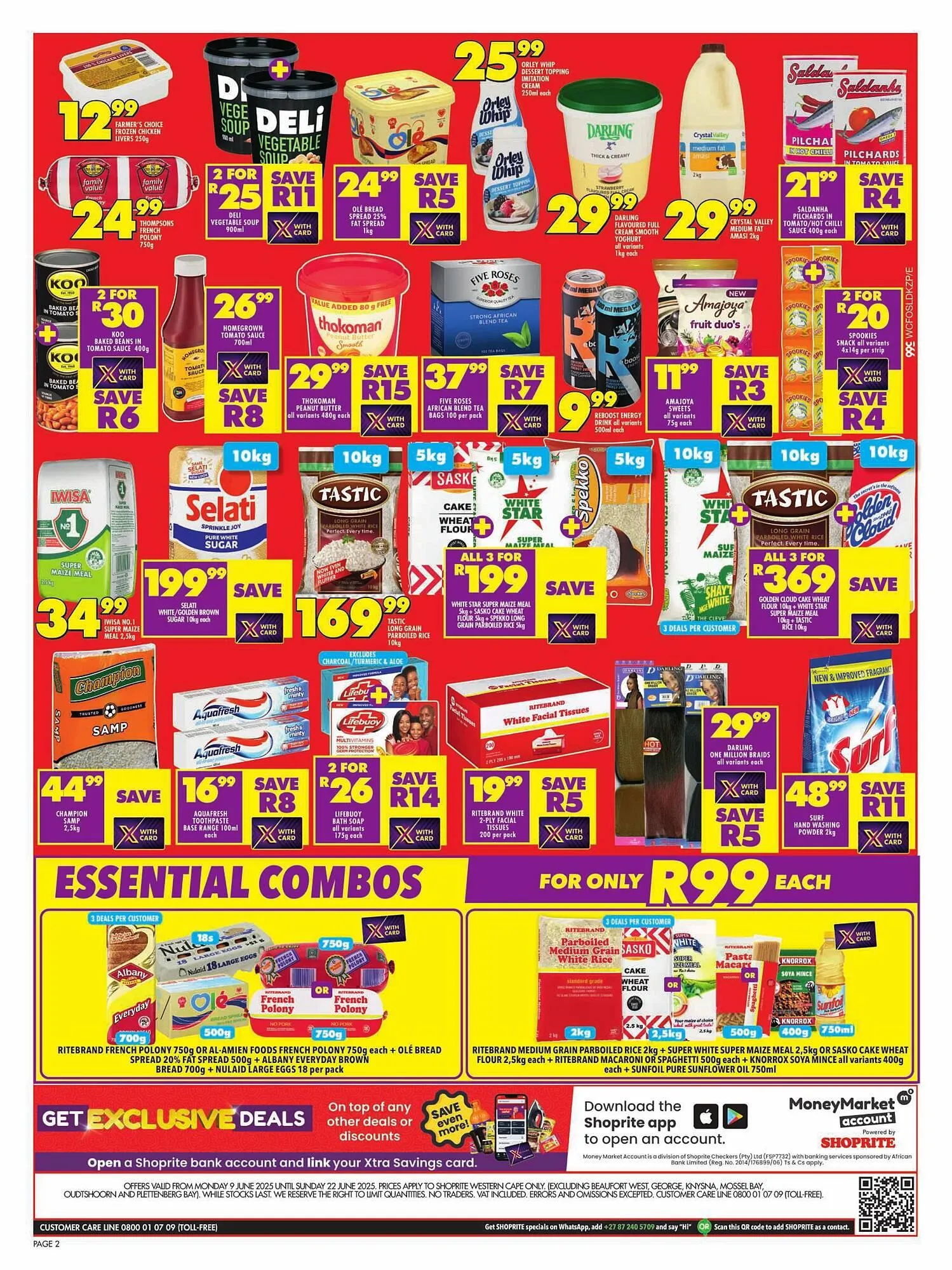 Shoprite catalogue from 9 June to 22 June 2025 - Catalogue Page 2