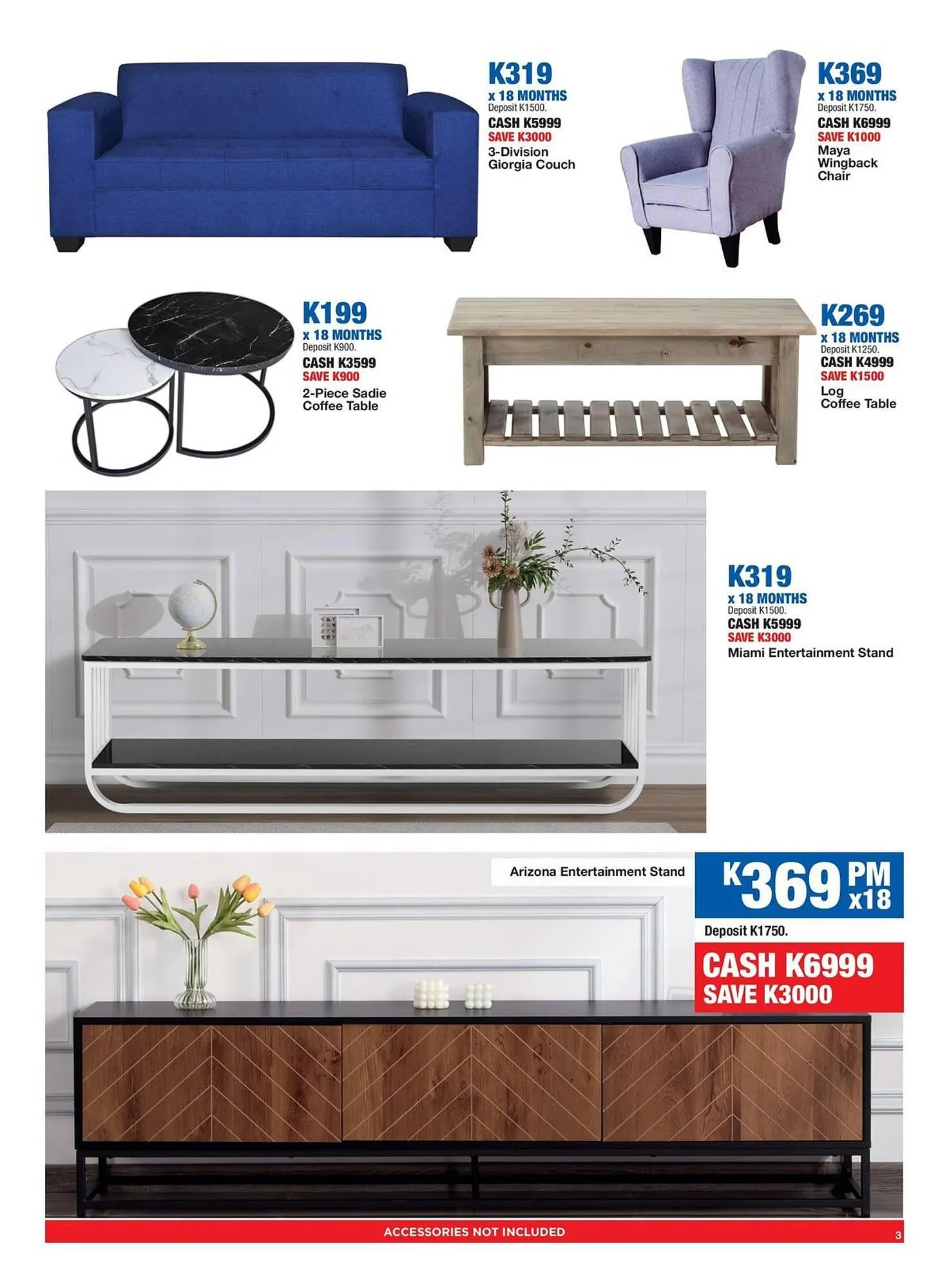 OK Furniture catalogue from 21 July to 10 August 2025 - Catalogue Page 3