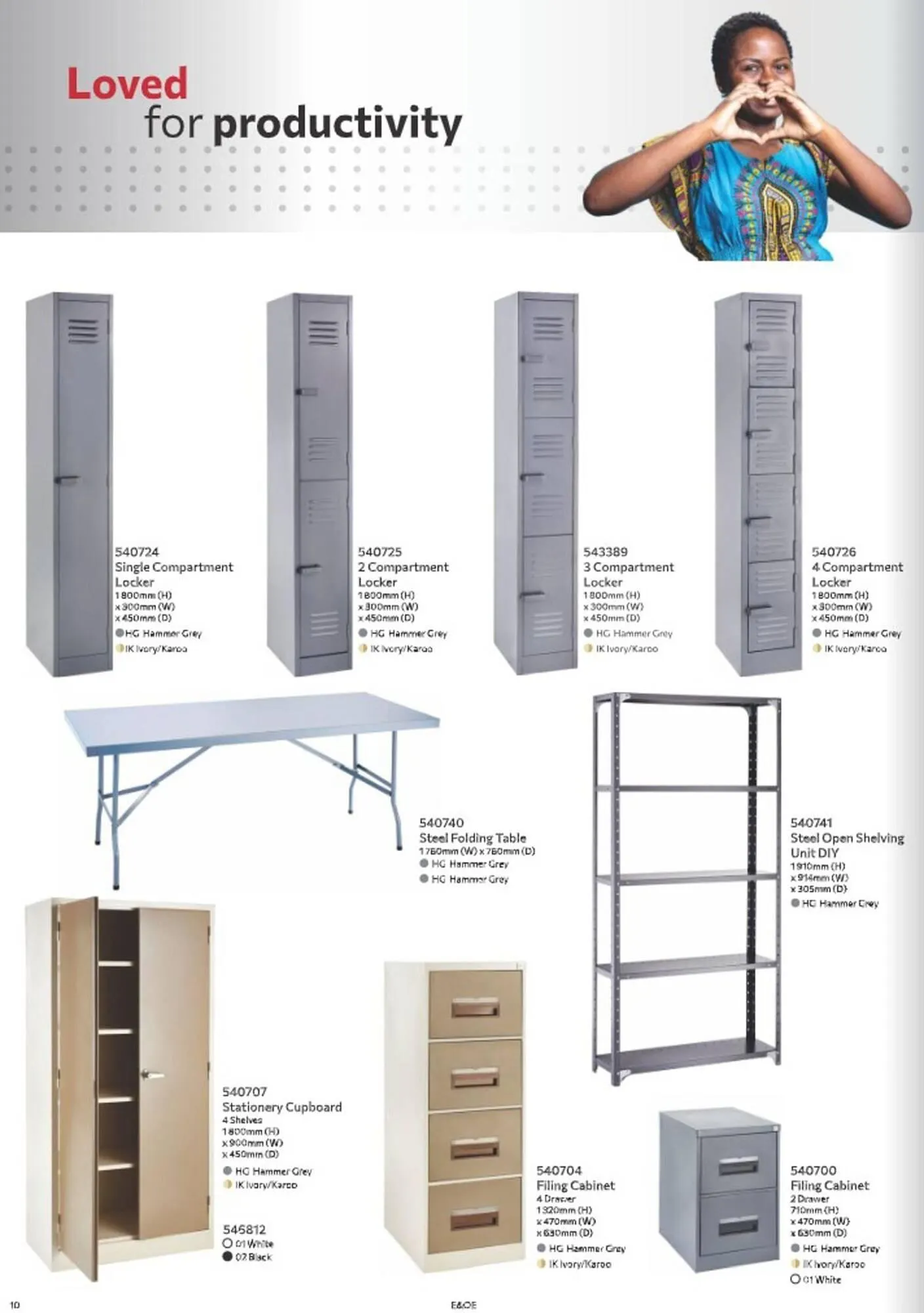 Bidvest Waltons catalogue from 19 August to 31 December 2025 - Catalogue Page 10