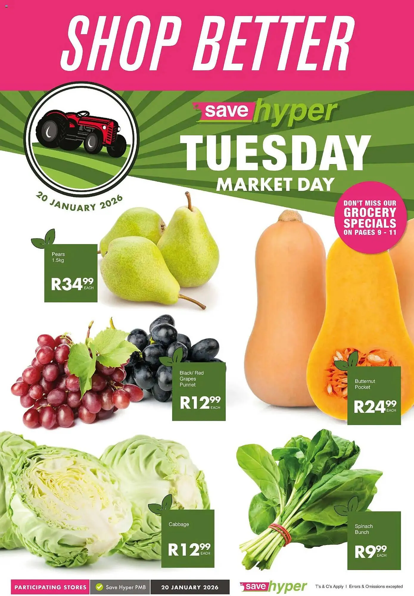 Save catalogue from 19 January to 20 January 2026 - Catalogue Page 1